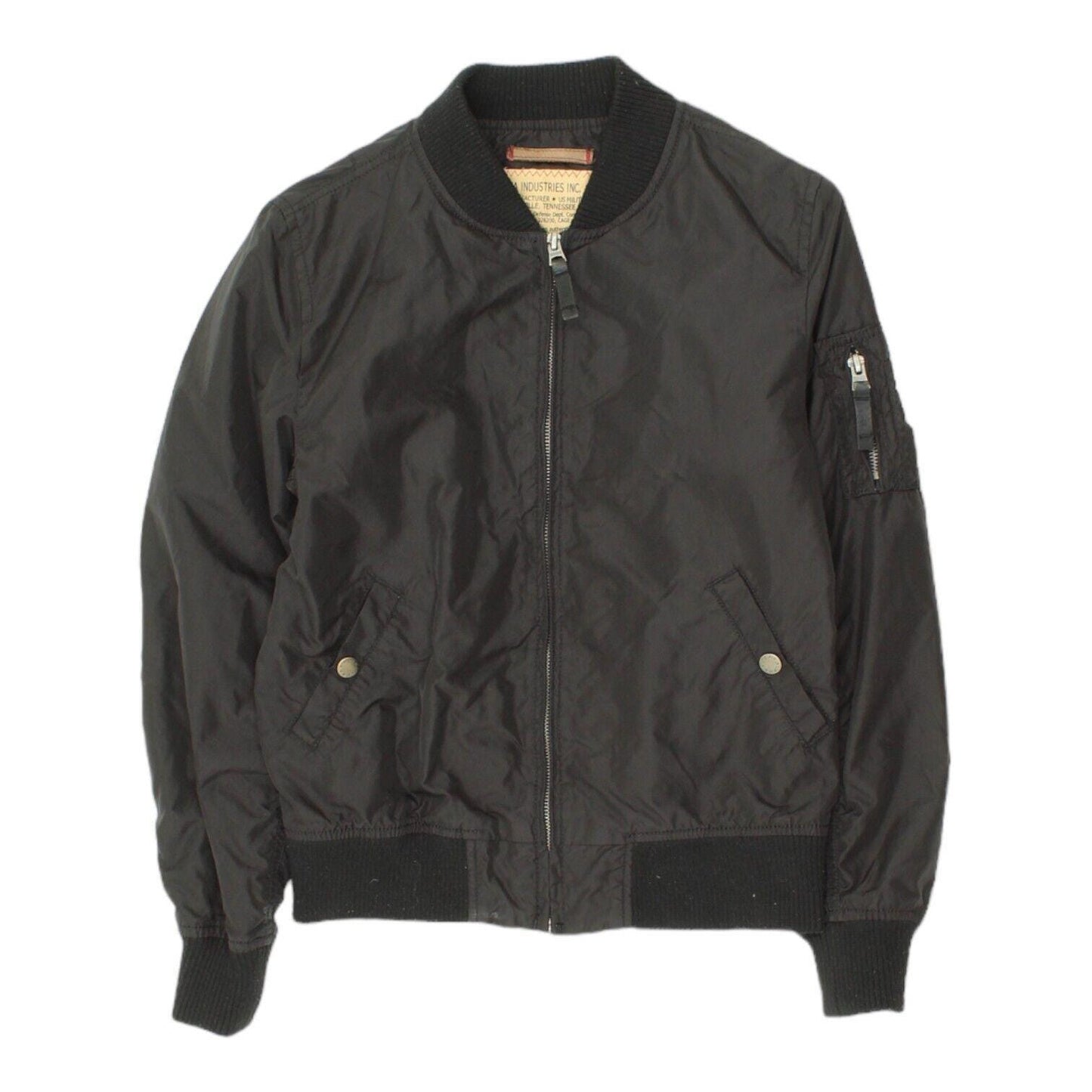 Alpha Industries Bomber Jacket Vintage Mens Black High End Designer VTG Graphic Tee – Bold Style · Trending Graphic Apparel