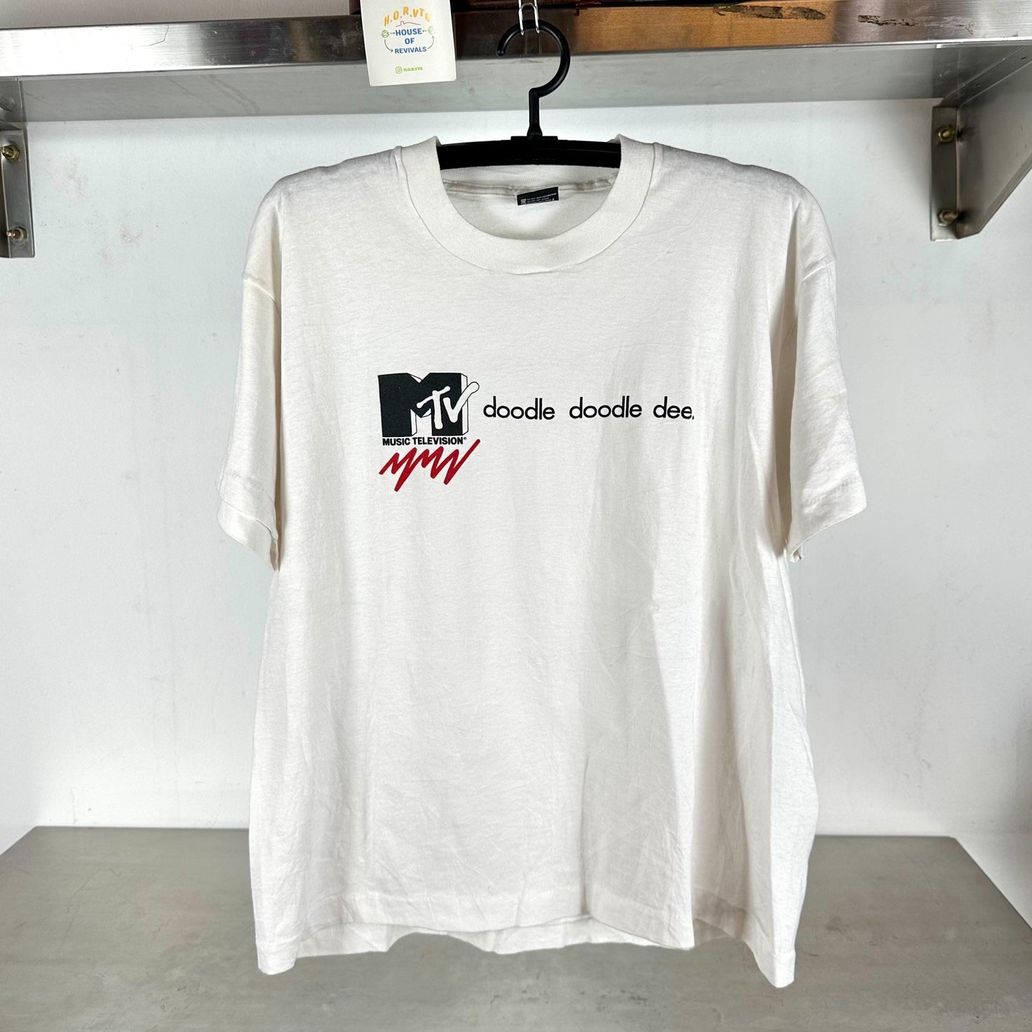 Vintage 90s MTV Doodle Doodle Dee Promo XL single stitch T shirt Vintage MTV Tshirt Vintage Band Tees Vintage Music Tshirts Graphic Tee – Warm & Stylish · Must-Have Style