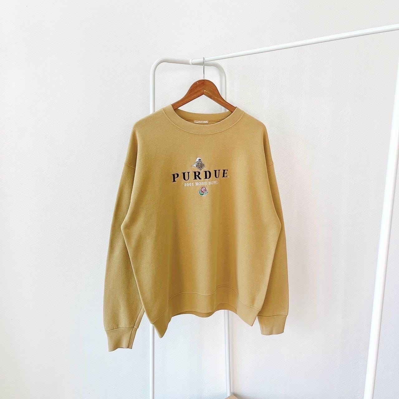 Vintage 00s Purdue University Boilermakers NCAA Rose bowl sweatshirt XL Sweatshirt – Soft Feel · Trending Graphic Apparel