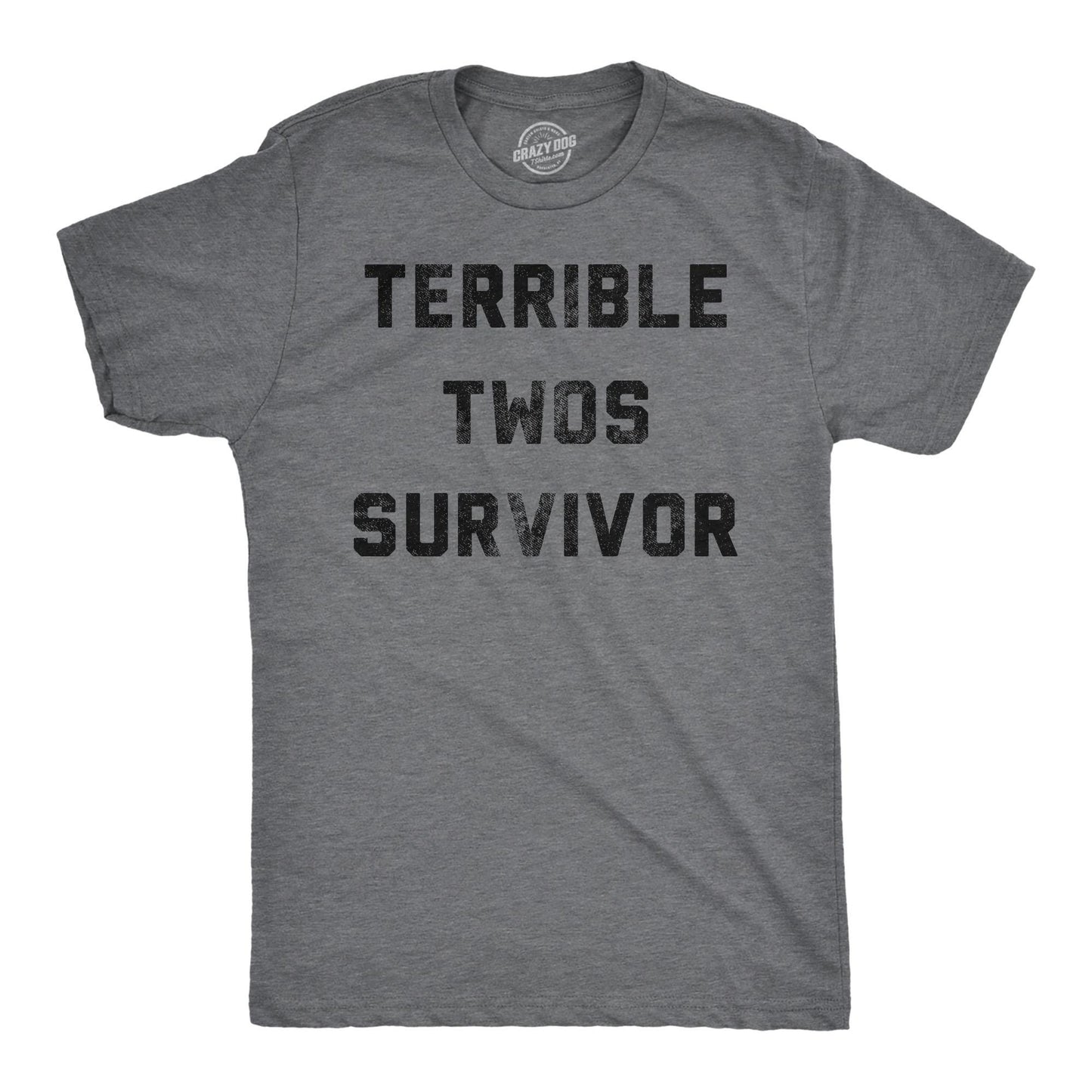 Terrible Twos Survivor Dad Shirt Funny Cool Mens Shirt Funny Dad Shirt Dad Gift Surviving Toddlers Father39s Day Shirts Toddler Dad Graphic Tee – Cozy Vibes · Great Gift For Fans