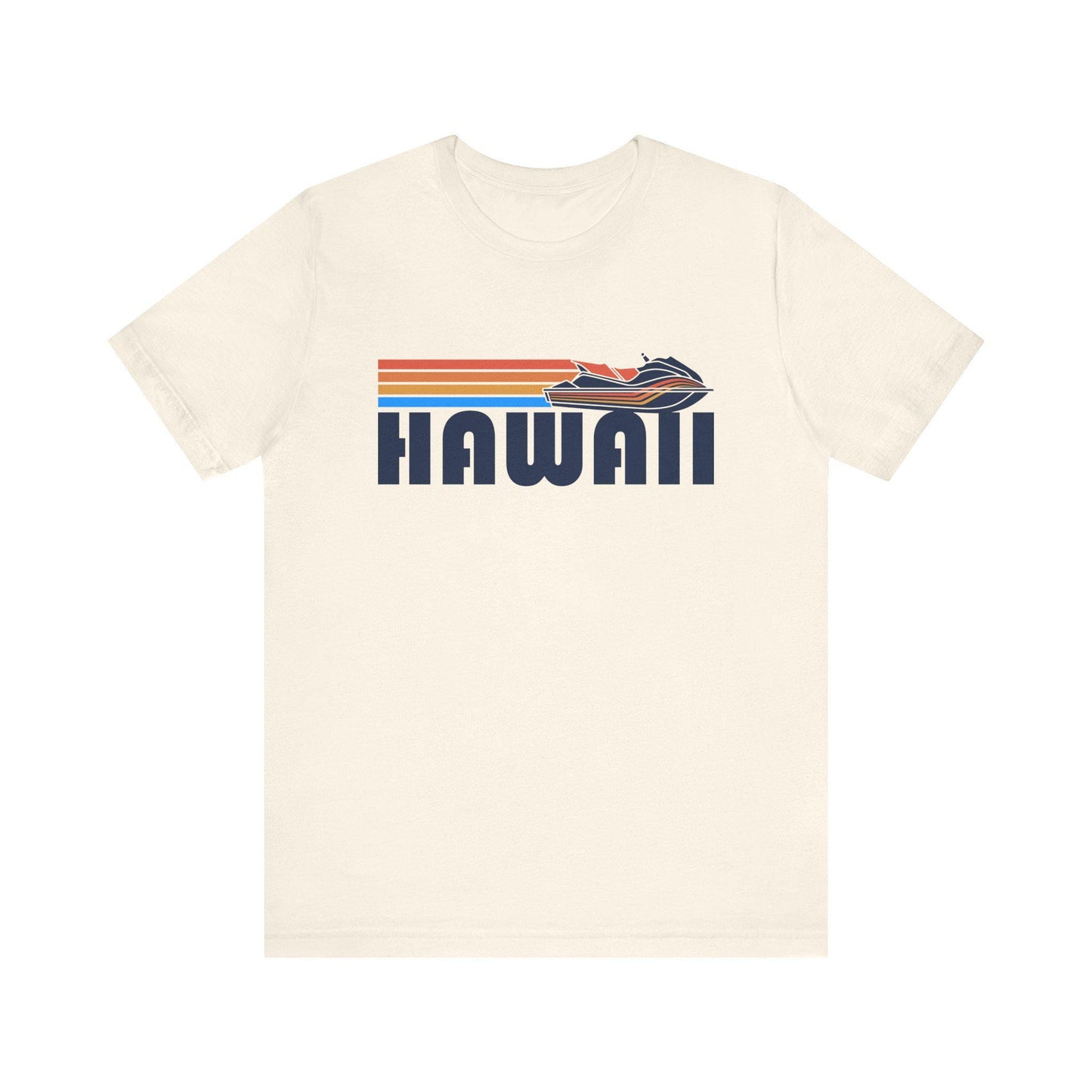 Hawaii T Shirt Retro Jetski PWC Graphic Hawaii Tee Graphic Tee – Aesthetic Look · Top Pick For Any Outfit