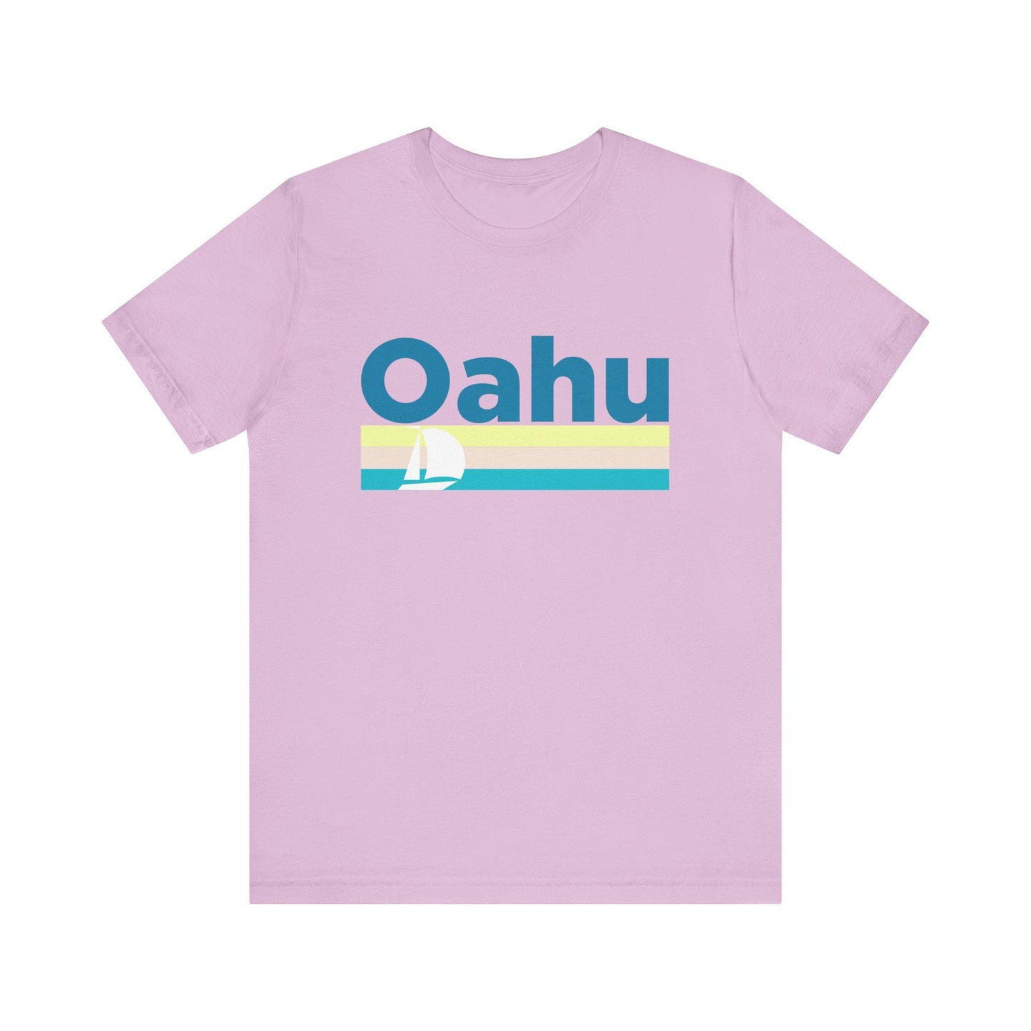 Oahu Hawaii T Shirt Sailboat Graphic Tee Graphic Tee – Feel-Good Design · High-Quality Print