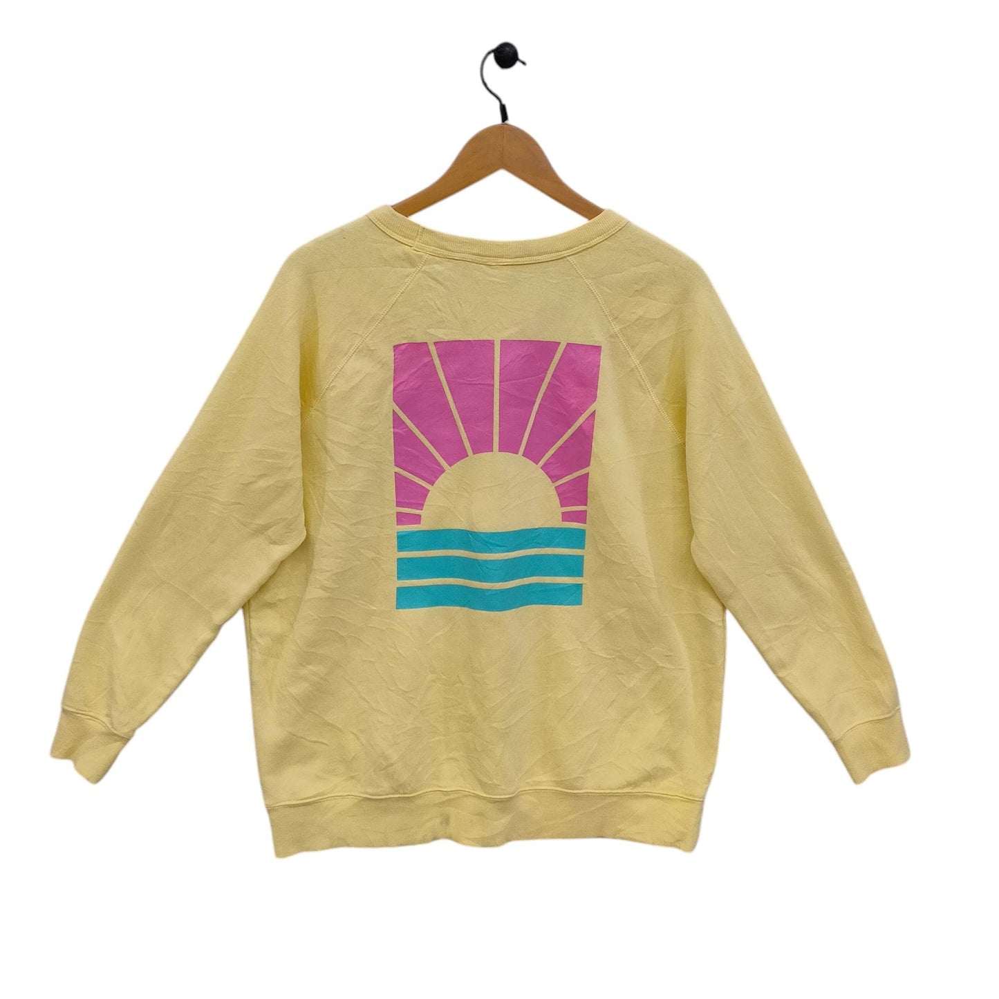 Y2K Old Navy California Sun Raglan Sweatshirt Vtg Surf Sweater Jumper Crewneck Yellow Sweatshirt – Cozy Vibes · Great Gift For Fans