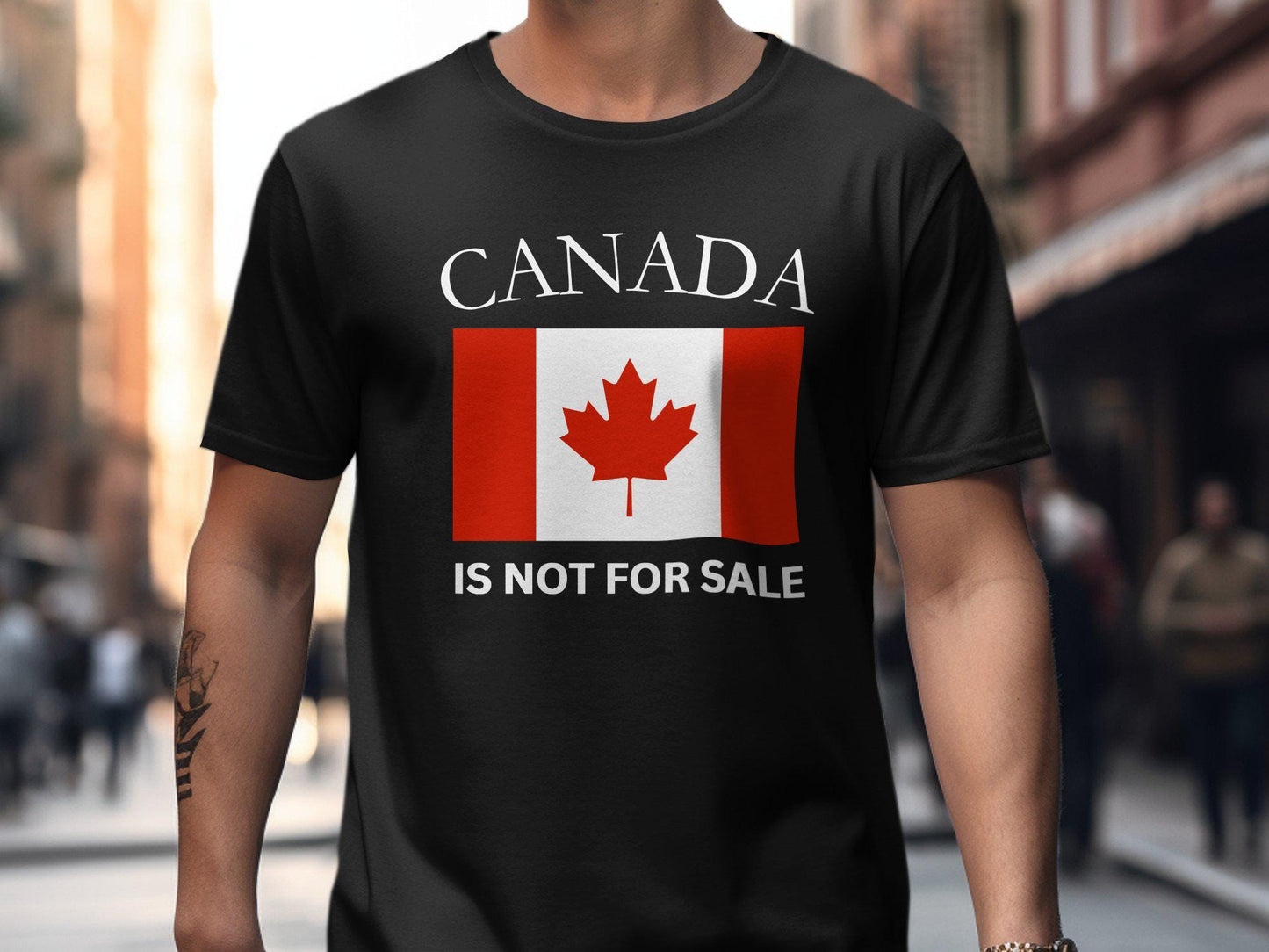 Canada Is Not For Sale T Shirt Canada Pride Shirt Maple Leaf Tee Canadian Souvenir Red and White Flag Canada Day Patriotic Shirt Graphic Tee – Aesthetic Look · Great Gift For Fans