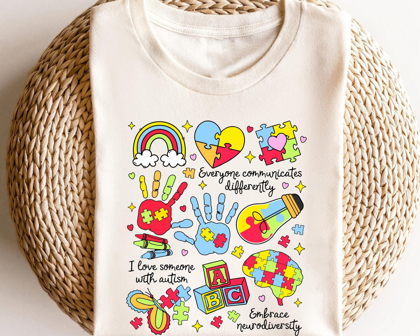 Everyone Communicates Differently Sweatshirt Autism Awareness Shirt Autism Shirt Autism Month Shirt Autism Month Gift Shirt Sweatshirt – Everyday Comfort · Perfect For Daily Wear