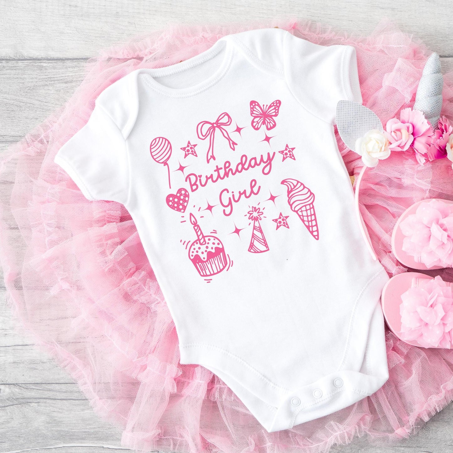 First Birthday Bodysuit Girl Birthday Shirt Baby Girl Outfit 1St Birthday Girl Bodysuit One Year Old Birthday Party Shirt Bow Shirt Baby Graphic Tee – Bold Style · Trending Graphic Apparel