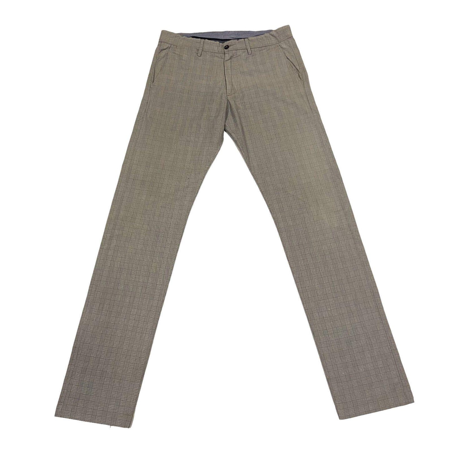 Marlboro Classics Grey Trousers Vintage Luxury High End Designer Check Cotton Graphic Tee – Easygoing Wear · High-Quality Print