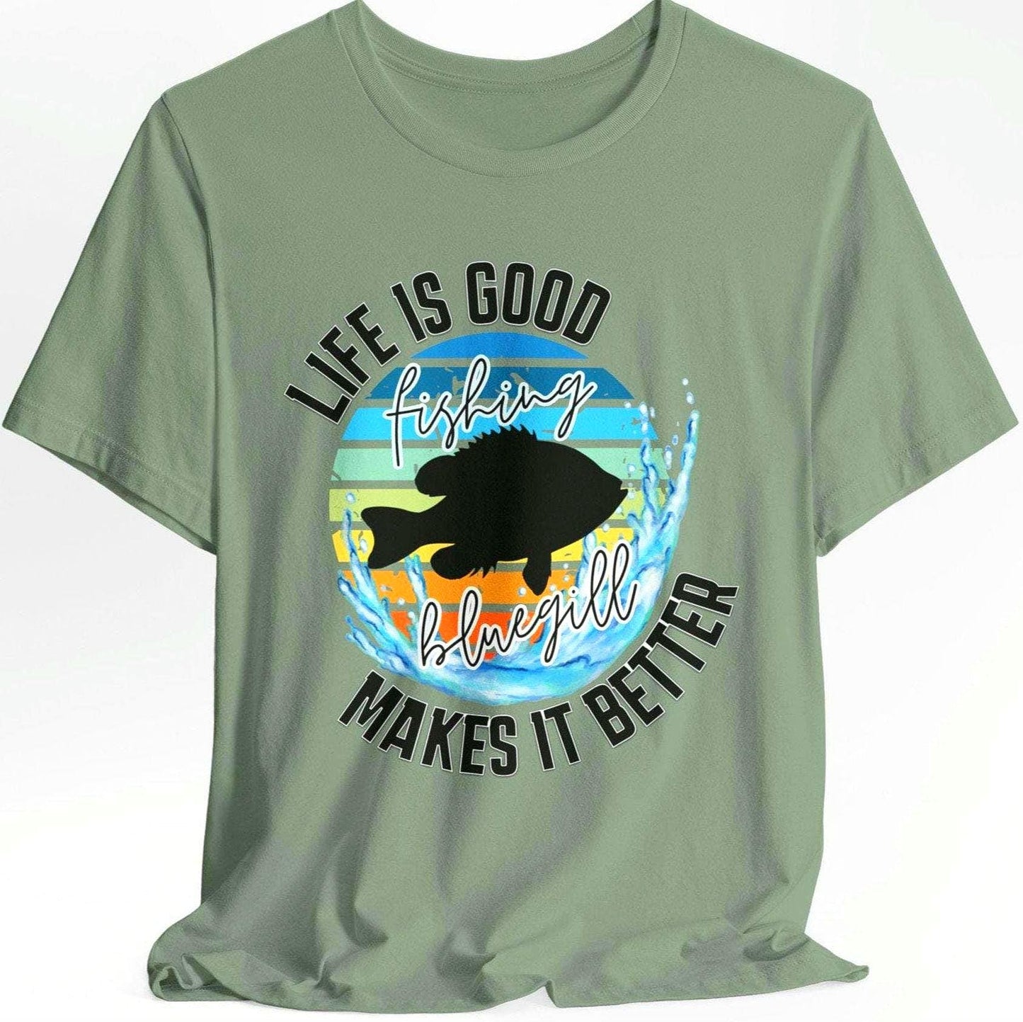 Fishing Apparel Fishermans Tee Fishing Lover Gift Unisex Bluegill Fisherman Apparel Fisherman Shirt Fishing Top Fishing Husband Gift Graphic Tee – Everyday Comfort · Top Pick For Any Outfit
