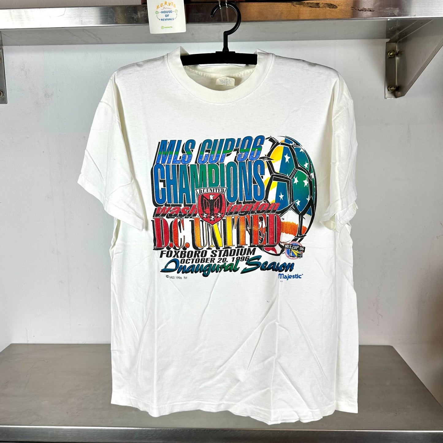 Vintage 1996 DC United MLS Cup Soccer Champions XL single stitch T shirt Soccer Tshirts Vintage MLs Soccer Tshirt Dc United Tshirts Graphic Tee – Premium Graphic · Must-Have Style