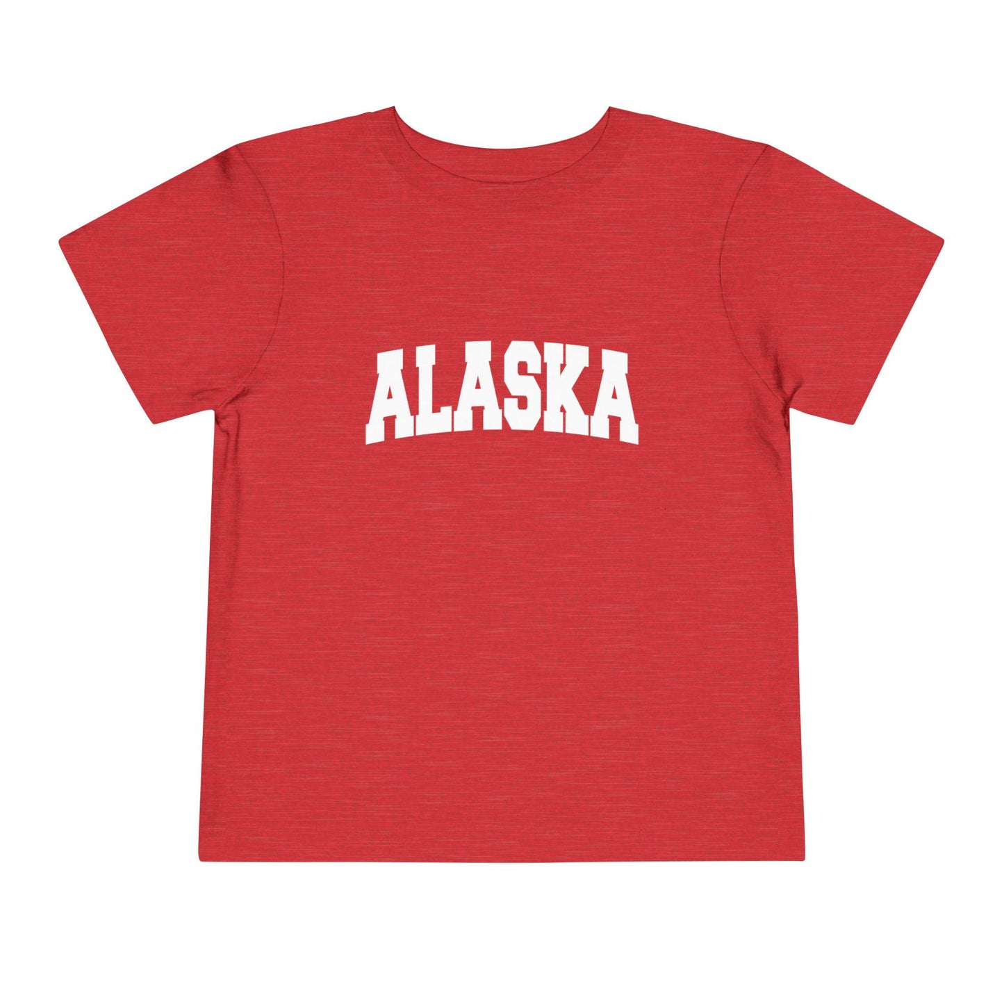 Alaska Toddler Graphic Tee Kids Alaska Vacation Shirt Collegiate Style Graphic Tee – Feel-Good Design · Perfect For Daily Wear
