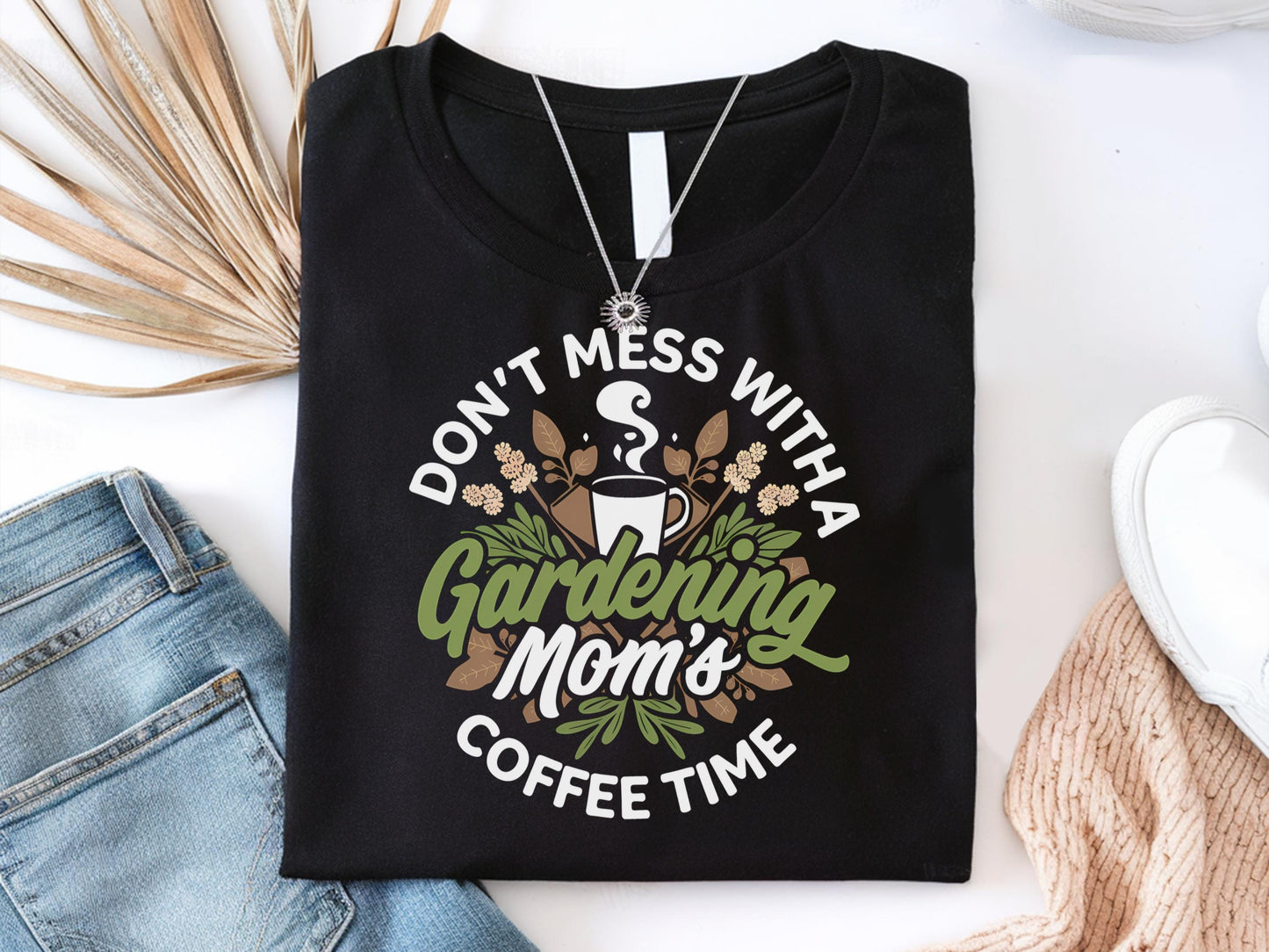 Gardening And Coffee Shirt Gardener Mom Coffee Shirt Gardening Funny Shirt Gardener Shirt Plant Shirt Plant Lovers Tee Shirts Graphic Tee – Warm & Stylish · Top Pick For Any Outfit
