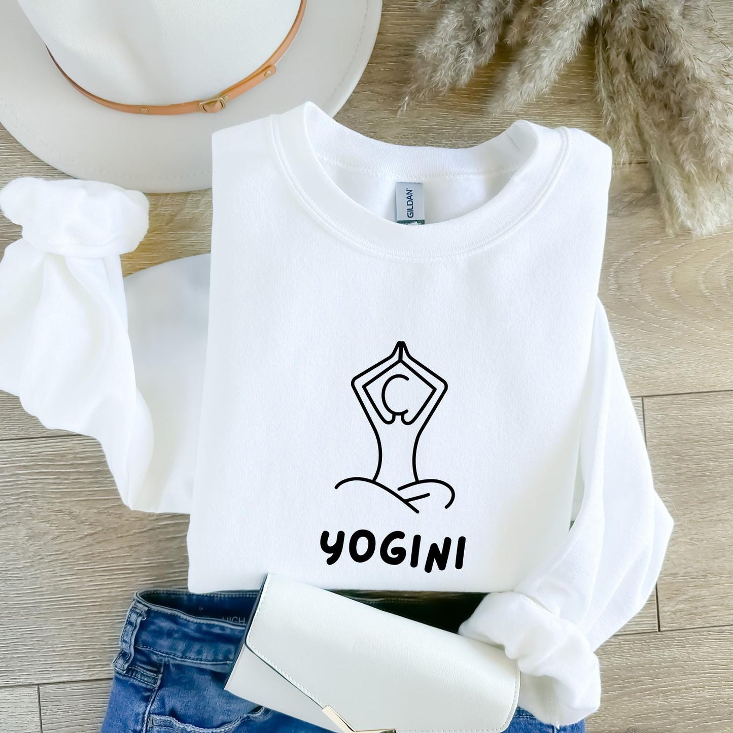 Yogini Sweatshirt Yoga Sweater Yoga Pullover Meditation Sweatshirt Yoga Sweatshirt Pilates Lover Yoga Gift Sweatshirt – Feel-Good Design · Must-Have Style