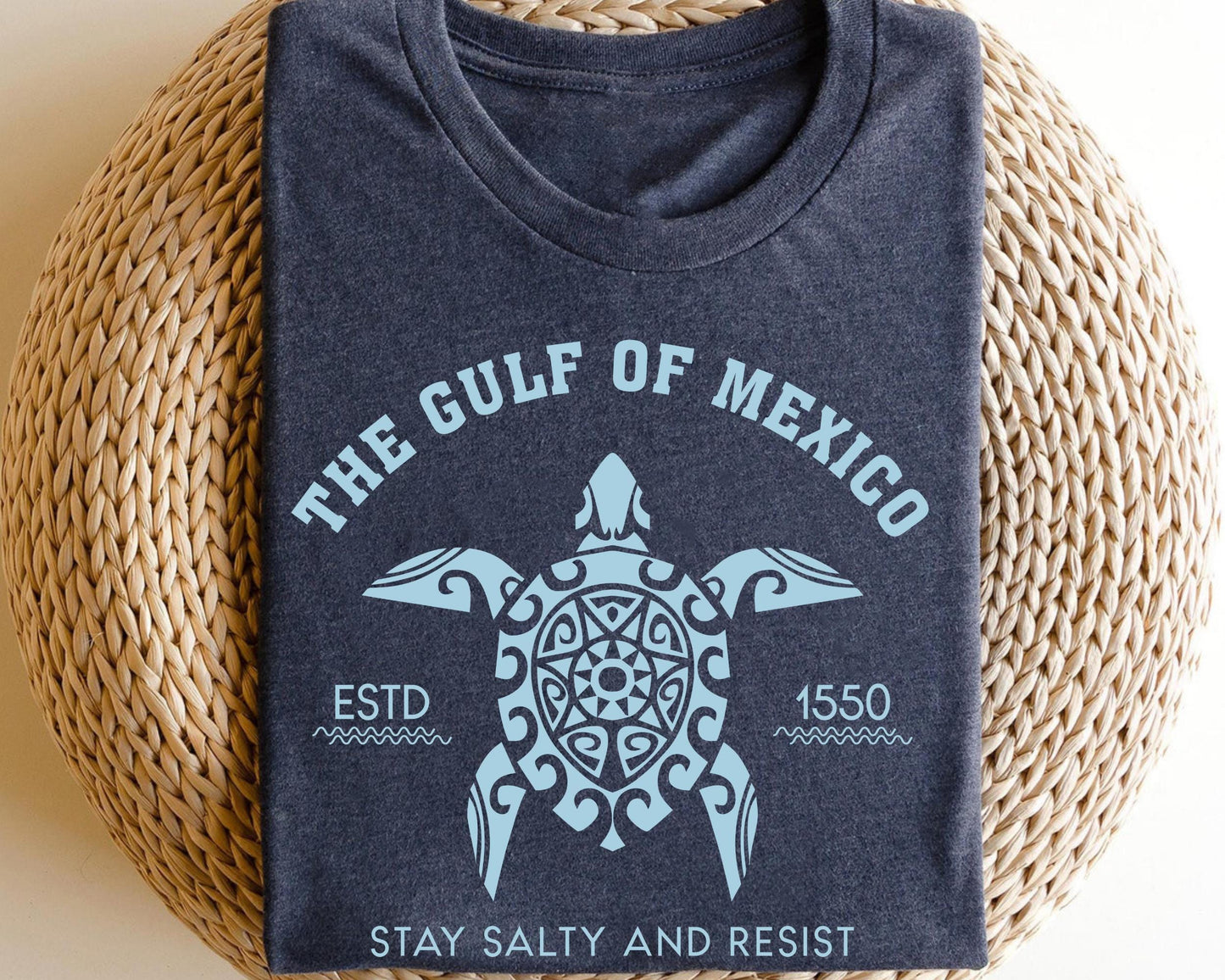 Gulf of Mexico Stay Salty Resistance Shirt Resist Shirt Anti Trump Shirt Democrat Shirt Democrat Gift Shirt Graphic Tee – Aesthetic Look · Must-Have Style