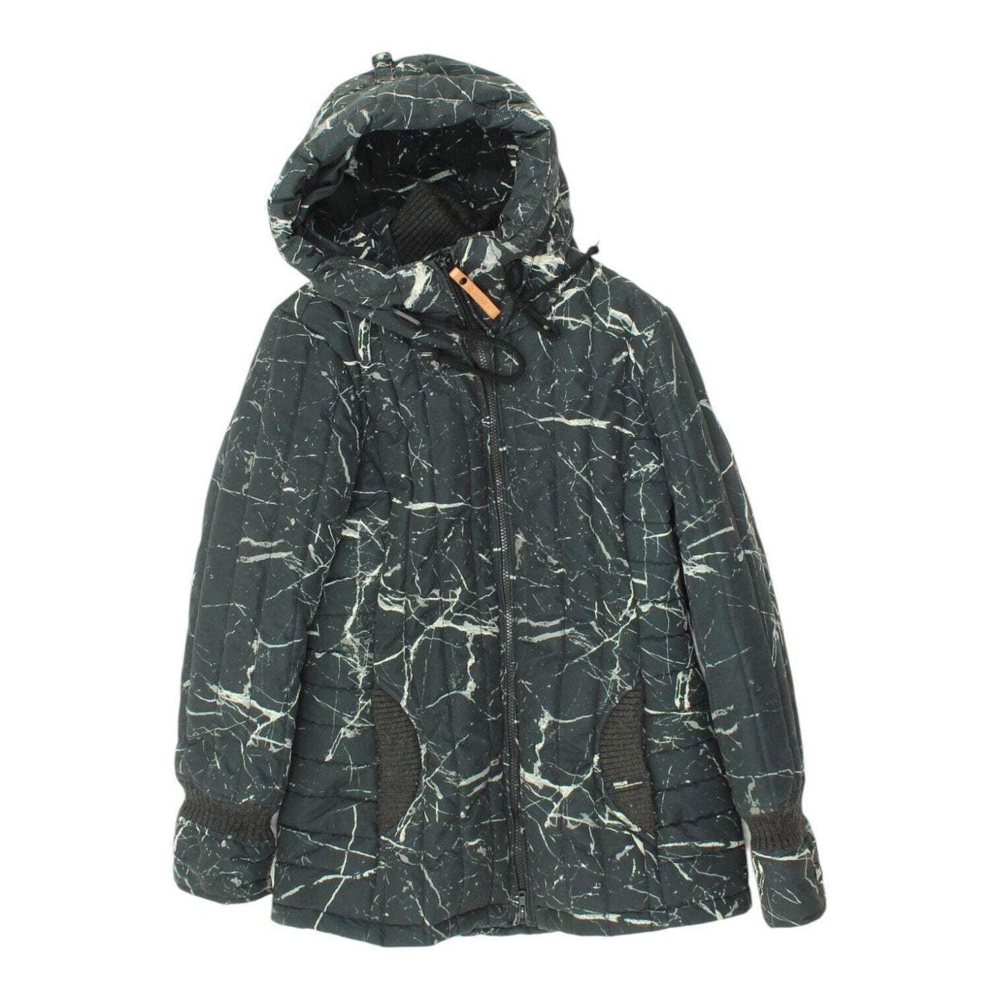Khujo tm Winter Coat Vintage Womens Black Padded Hooded Snow Ski Jacket Graphic Tee – Warm & Stylish · Top Pick For Any Outfit