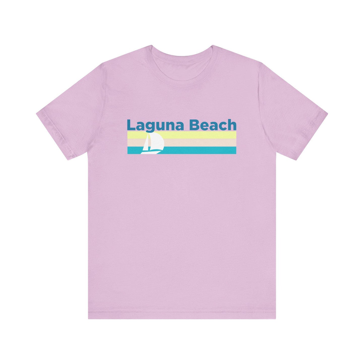 Laguna Beach California T Shirt Sailboat Graphic Tee Graphic Tee – Aesthetic Look · High-Quality Print
