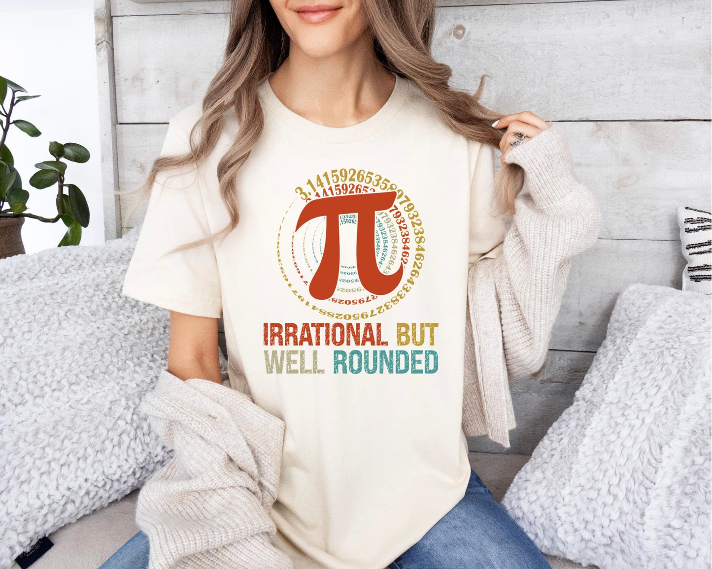 Irrational But Well Rounded Shirt Pi Day Gift Pi Day Shirt Pi Symbol Shirts Funny Pi Day Shirt Trendy shirt Math Teacher Gift Shirt Graphic Tee – Feel-Good Design · Great Gift For Fans