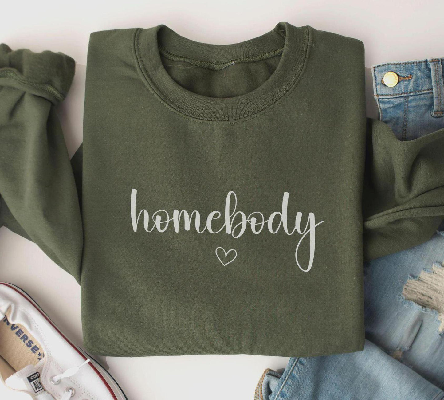 Homebody Sweatshirt Funny Couch Potato Gift Cozy Homebody Club Crewneck Lazy Day Comfy Lounge Wear Introvert Gift Sweatshirt – Easygoing Wear · Great Gift For Fans