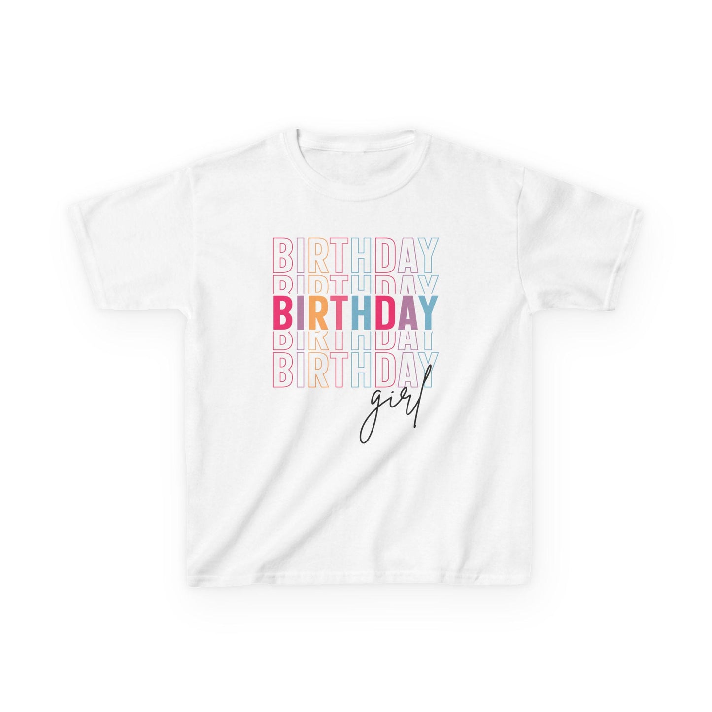 Birthday Girl Kids Tee Youth Birthday Party Squad Shirt Gift for Birthday Girl Birthday Girl Youth Tee Birthday Shirt for Girls Kids Graphic Tee – Aesthetic Look · Perfect For Daily Wear