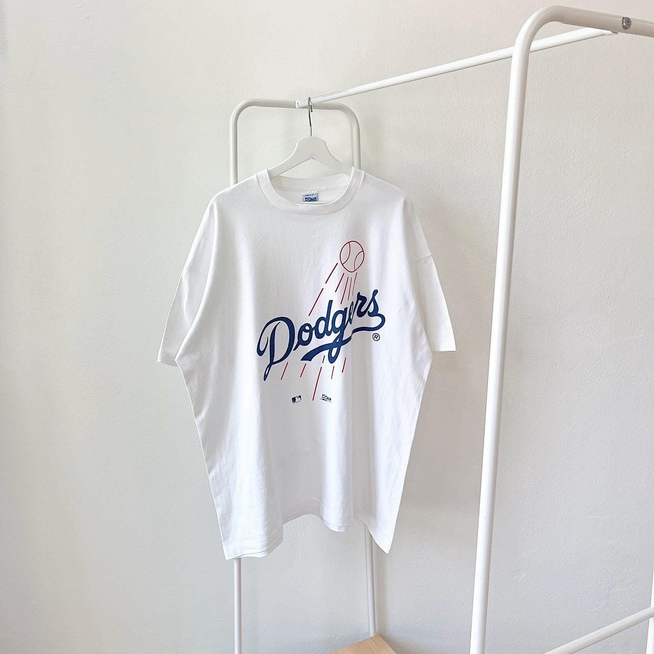 Vintage 90s Los Angeles Dodgers LA Dodgers vintage 1993 MLB baseball vintage Salem white t shirt XL Graphic Tee – Everyday Comfort · Perfect For Daily Wear