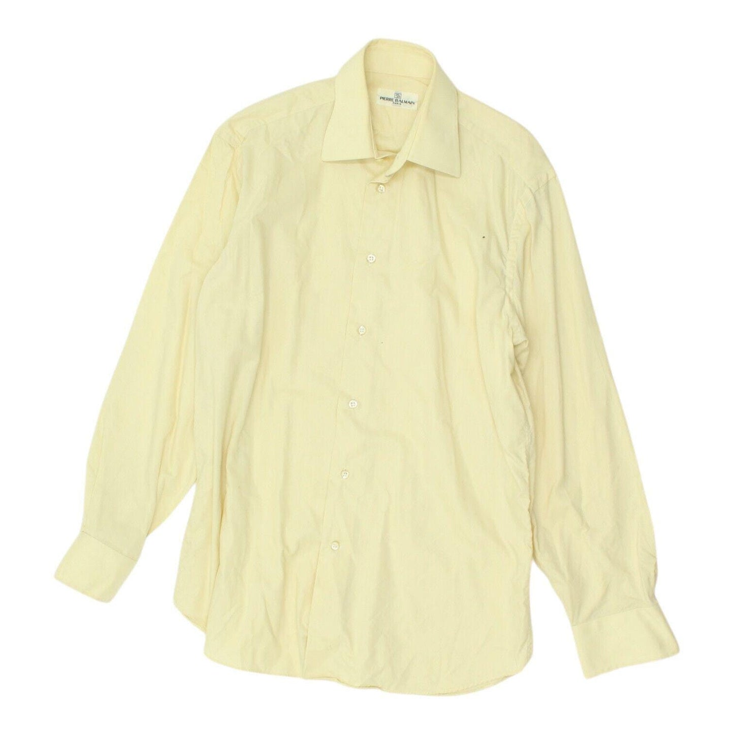 Pierre Balmain Yellow Shirt Mens Button Up Designer Formal Collared Graphic Tee – Easygoing Wear · Trending Graphic Apparel