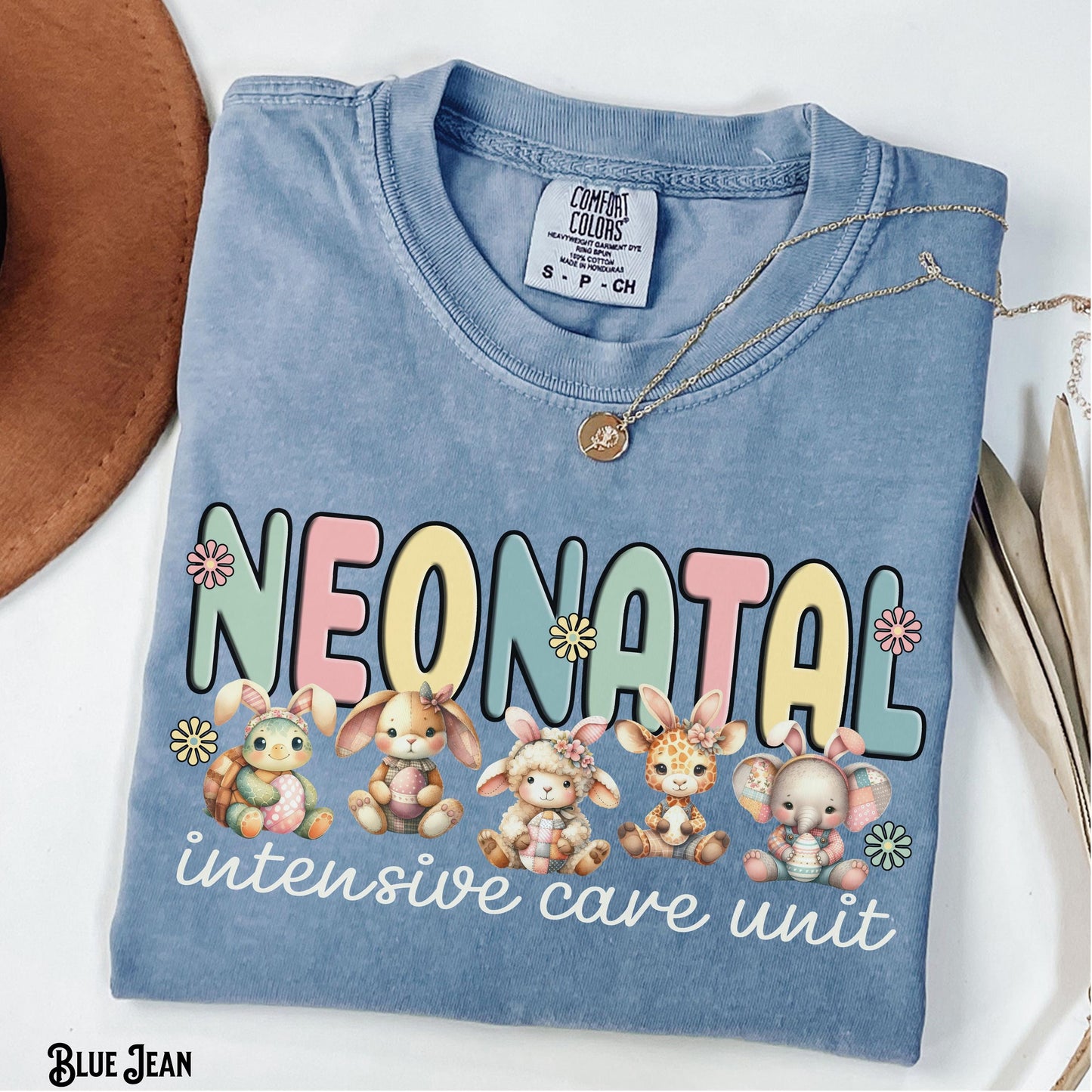 NICU Easter Shirt Neonatal Intensive Care Unit Nurse Doctor Crew NICU Easter Plush Animals Neonatal ICU Spring Gift Graphic Tee – Aesthetic Look · High-Quality Print