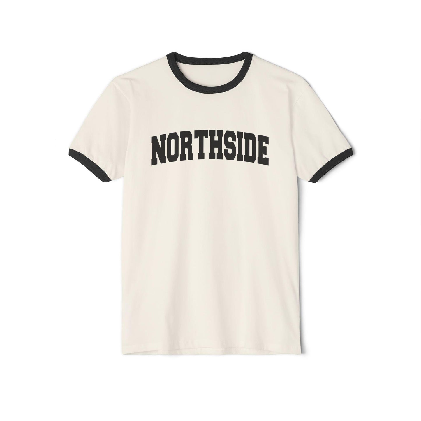 Northside Cotton Ringer Graphic Tee Unisex Northside T Shirt Vintage Style Tee Men39sWomen39s Tee Collegiate Style Graphic Tee – Premium Graphic · Trending Graphic Apparel