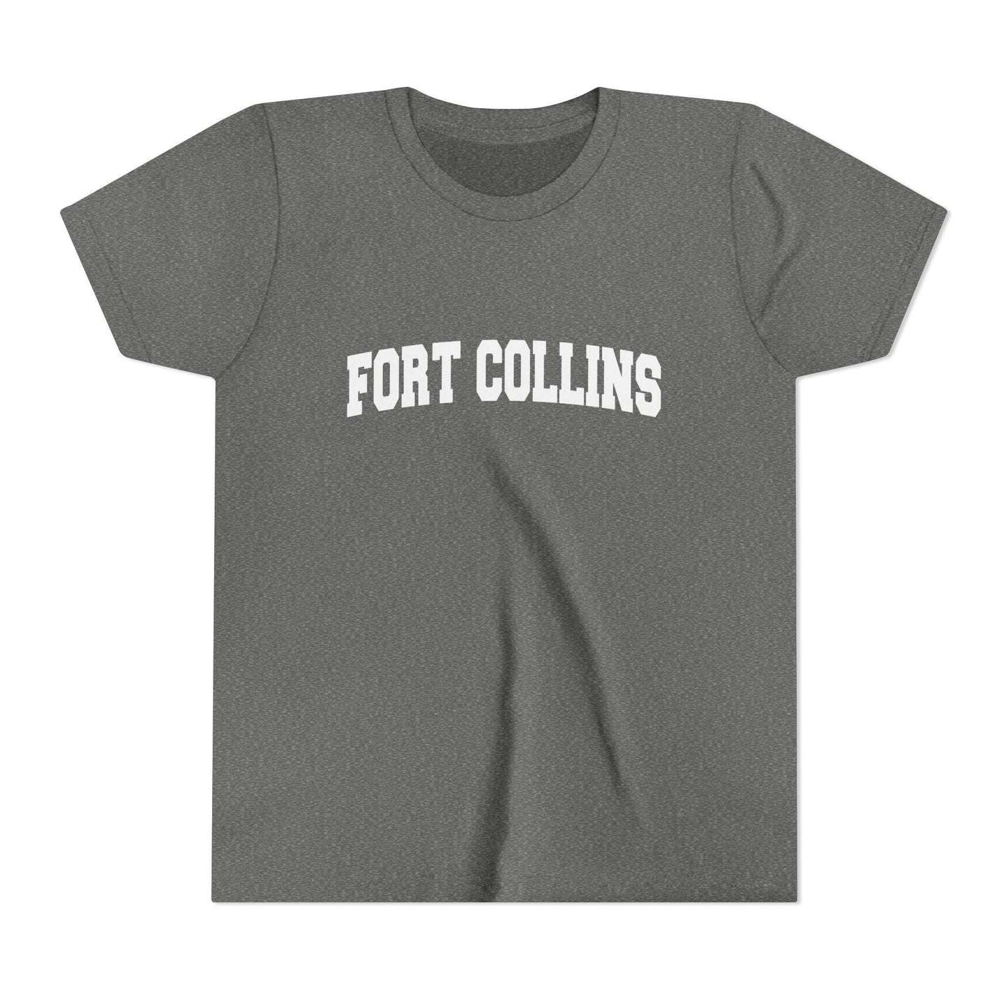 Fort Collins Colorado Youth Graphic Tee Kids Fort Collins T Shirt Graphic Tee – Bold Style · Trending Graphic Apparel