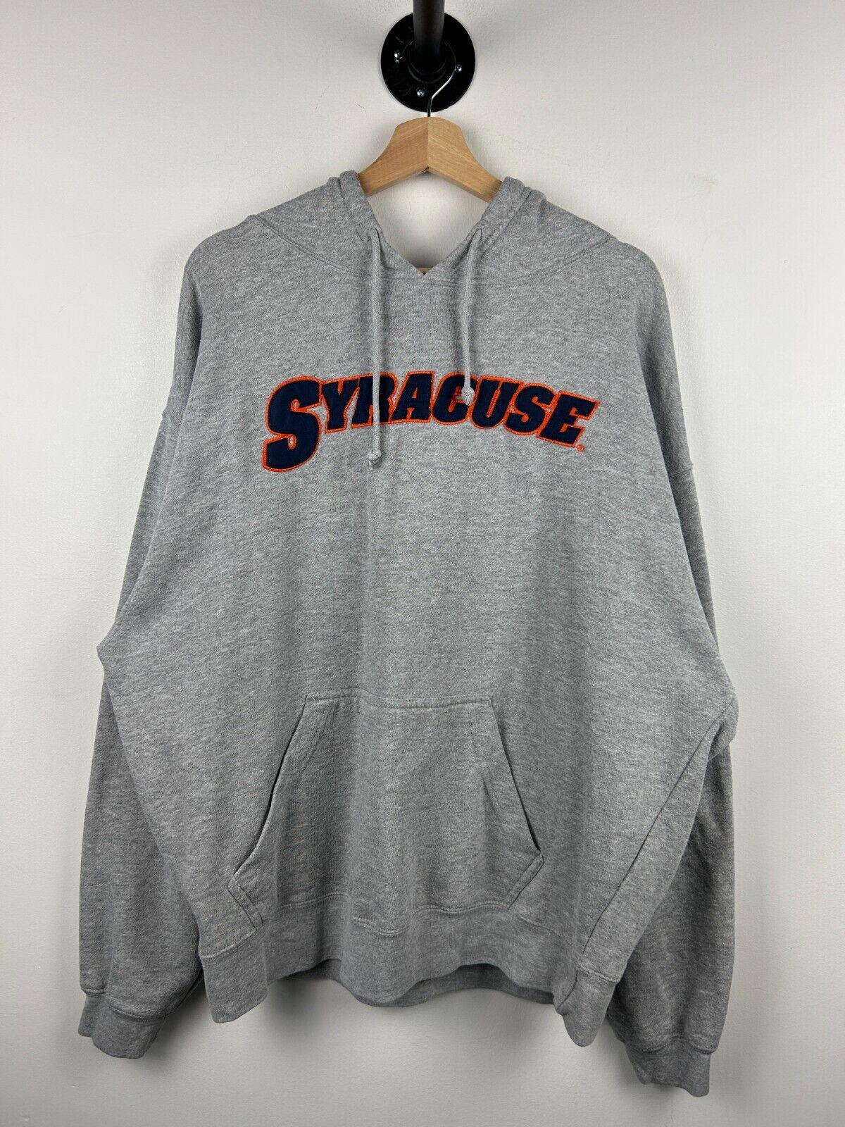 Vintage Syracuse Embroidered Grey Hoodie Size XXL Hoodie – Feel-Good Design · Trending Graphic Apparel