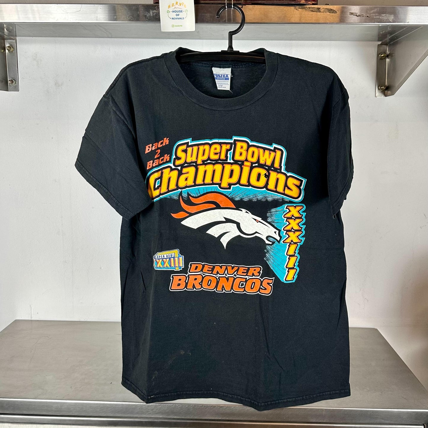 Vintage 1999 Denver Broncos Back to Back Super Bowl Champions NFL XL T shirt Vintage NFL Tshirts Sports Tshirts Denver Broncos Tshirt Graphic Tee – Fan Favorite · Trending Graphic Apparel