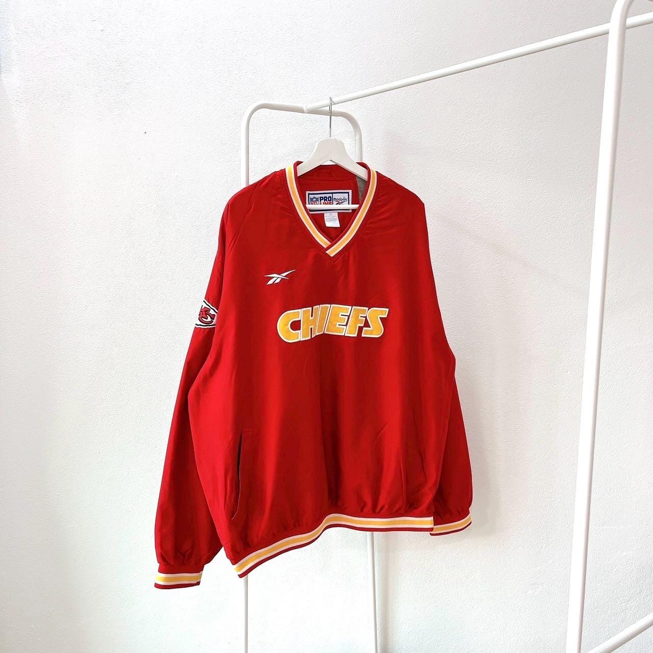 Vintage 90s Kansas City Chiefs NFL football vintage Pro line X Reebok red pullover XL Graphic Tee – Bold Style · Trending Graphic Apparel
