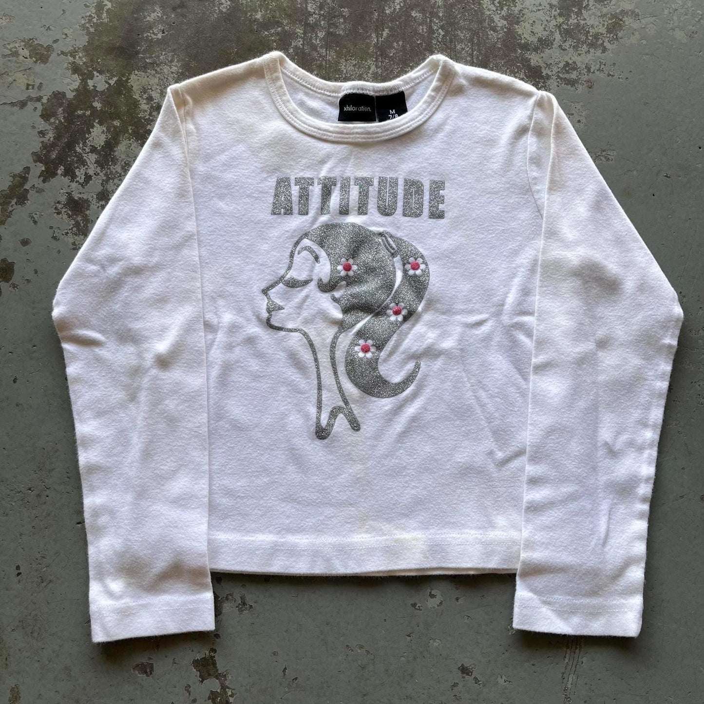 Vintage Y2K Attitude Floral Grunge Glitter Joke Baby Tee Graphic Tee – Everyday Comfort · Must-Have Style