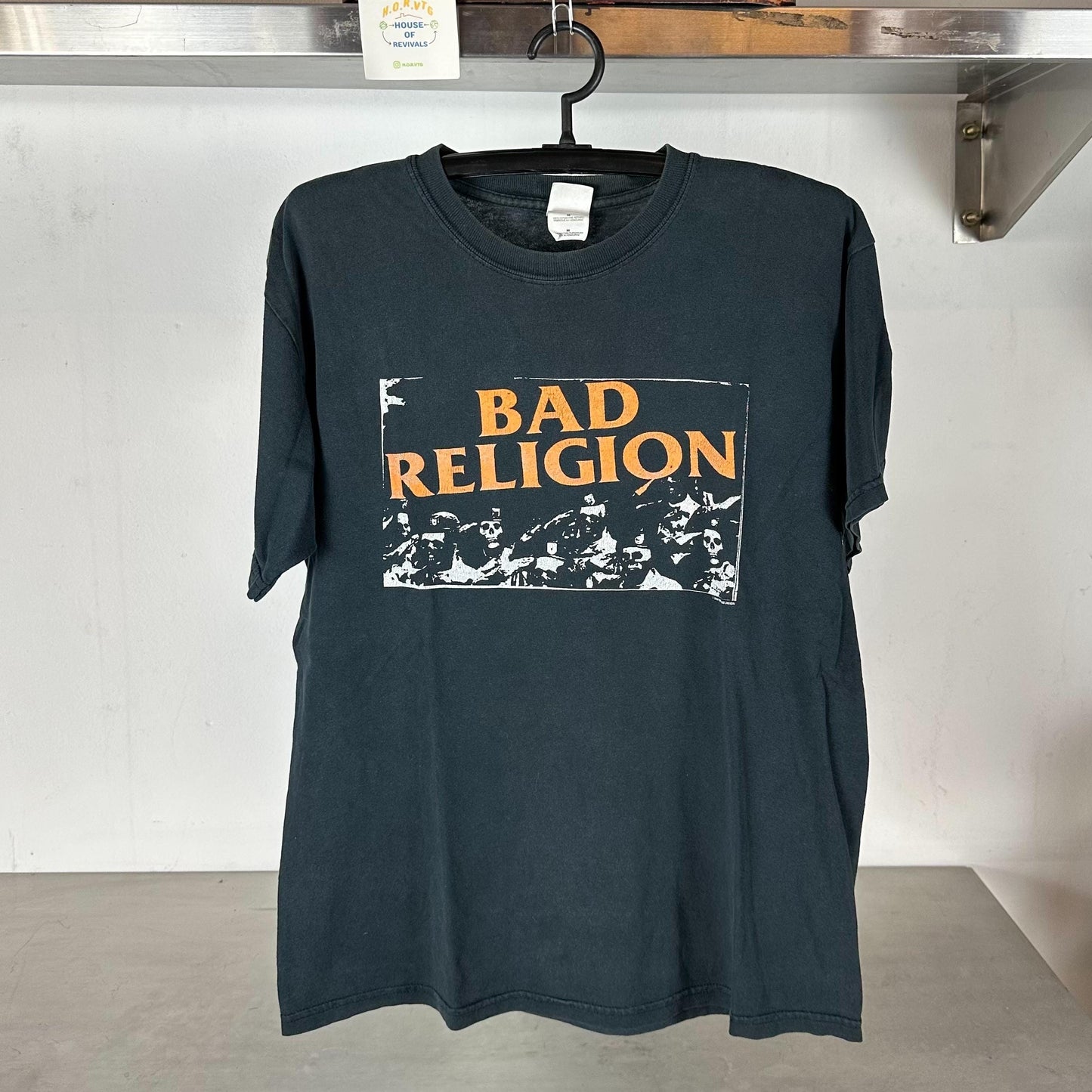 Vintage 2004 Bad Religion Theyll Go Anywhere the President Says Punk Rock Band Large T shirt Vintage Band Tees Band tees Band Tshirt Graphic Tee – Cozy Vibes · High-Quality Print