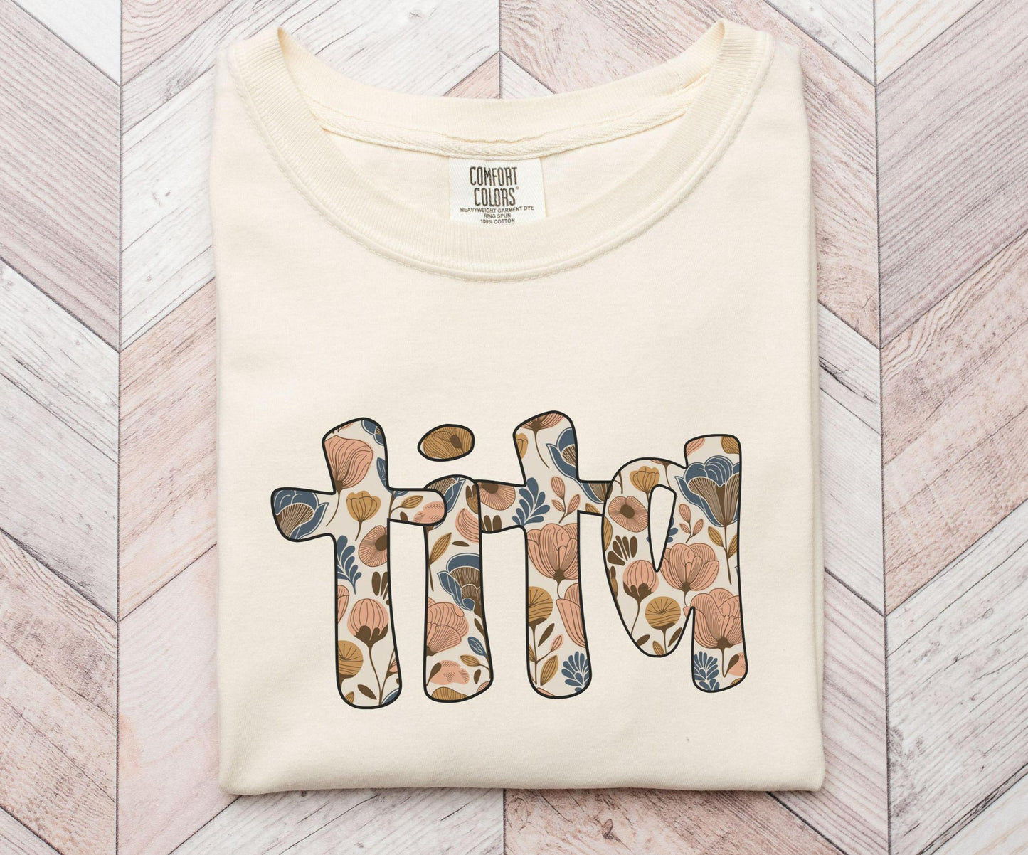 T Shirt for Auntie Floral Pattern TITA Tee Birthday or Mother39s Day Gift Shirt for Aunt Tita Gift for Aunt Unisex Graphic Tee – Bold Style · Perfect For Daily Wear