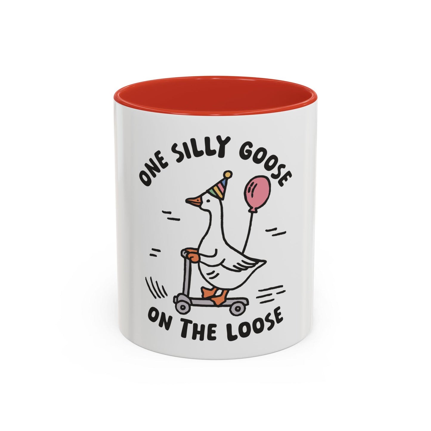 Silly Goose Coffee Mug Fun Gift for Bird Lovers Quirky Home Decor Birthday Celebration Office Mug Unique Animal Design Graphic Tee – Aesthetic Look · Must-Have Style