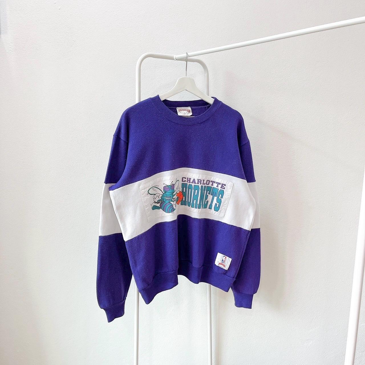 Vintage 80s Charlotte Hornets NBA basketball Made in USA vintage Nutmeg mills sweatshirt L Sweatshirt – Bold Style · Must-Have Style