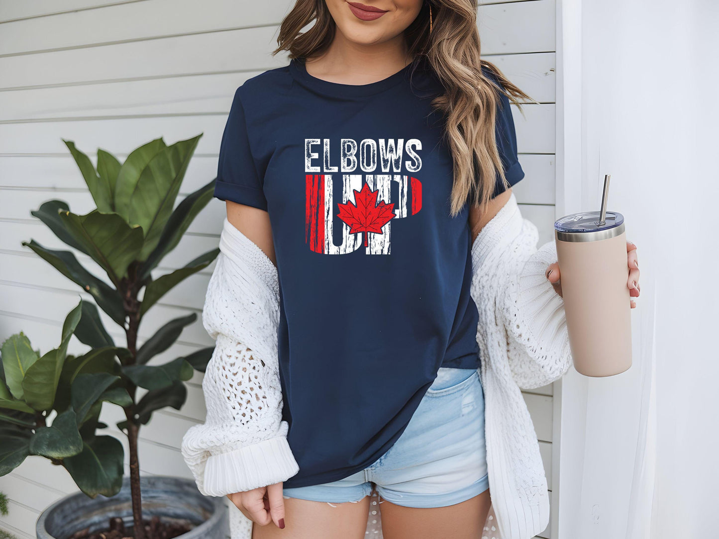 Elbows Up Canada Shirt True North Strong and Free Canadian Hockey Proud Canadian Shirt Canada Not for Sale Shirt Never the 51st State Graphic Tee – Warm & Stylish · Must-Have Style