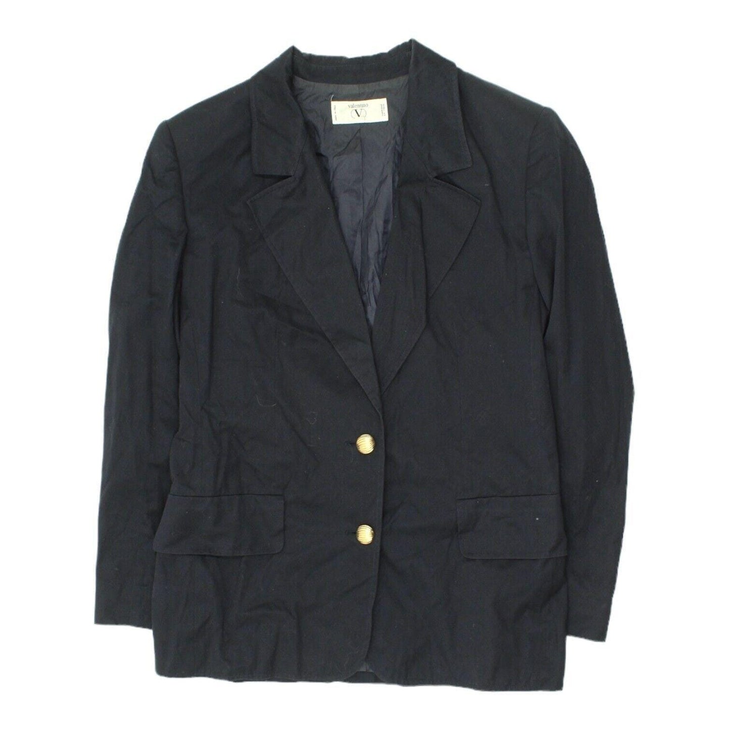 Valentino Womens Black Wool Blazer Jacket Vintage High End Designer Suit VTG Graphic Tee – Soft Feel · Great Gift For Fans