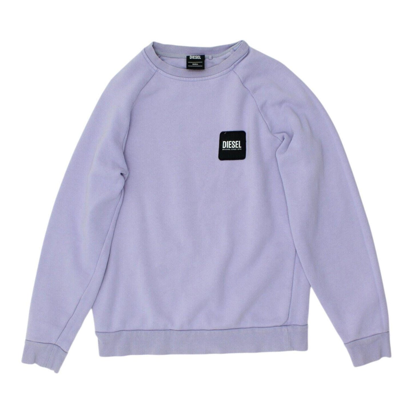 Diesel Womens Purple Sweatshirt Designer Pullover Casual Crew Neck Logo Sweatshirt – Fan Favorite · Must-Have Style
