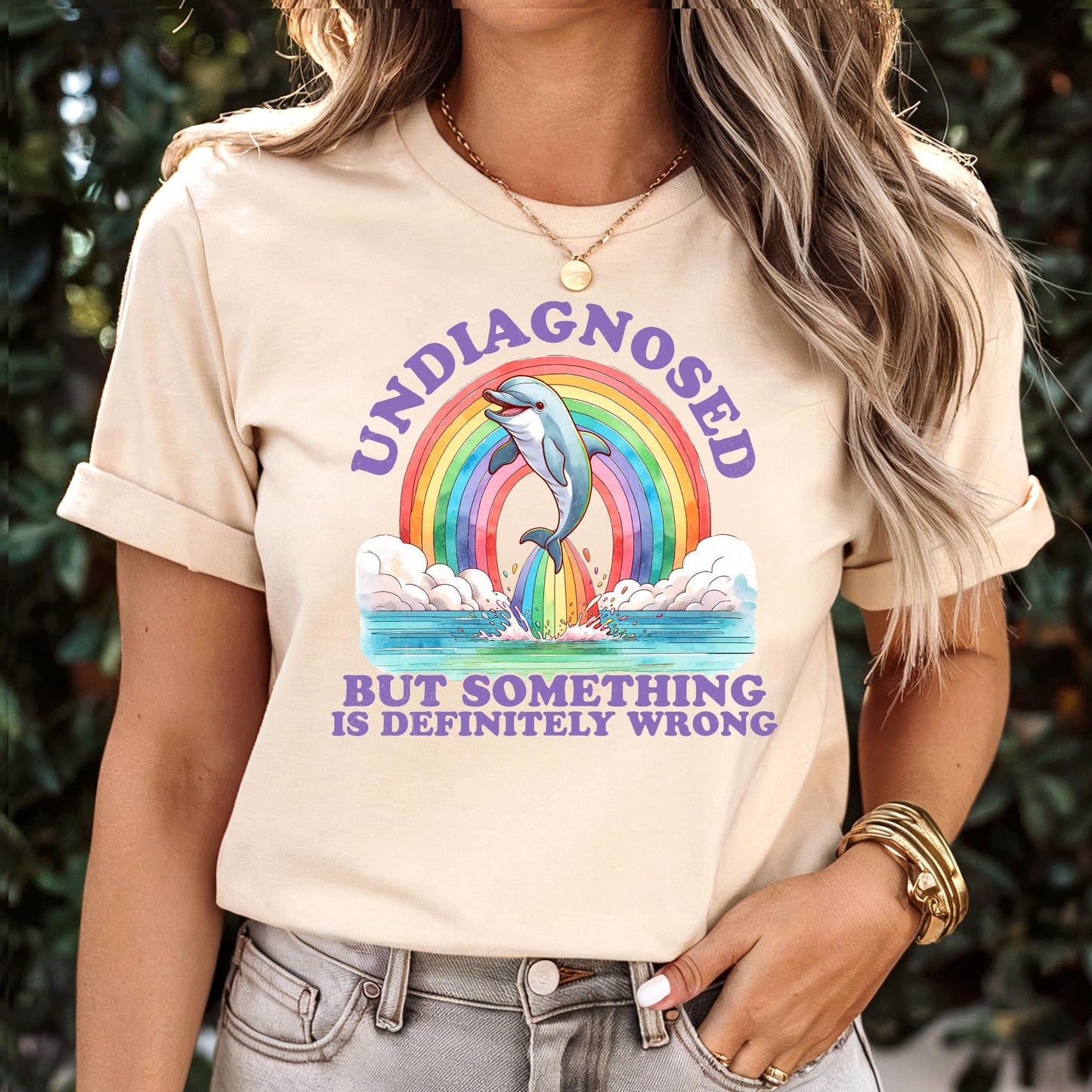 Undiagnosed But Something Ain39t Right Shirt Funny Mental Health Shirt Sarcastic Mom Gift Anxiety Shirt Sassy Girl ADHD GiftWomen shirt Graphic Tee – Fan Favorite · Perfect For Daily Wear