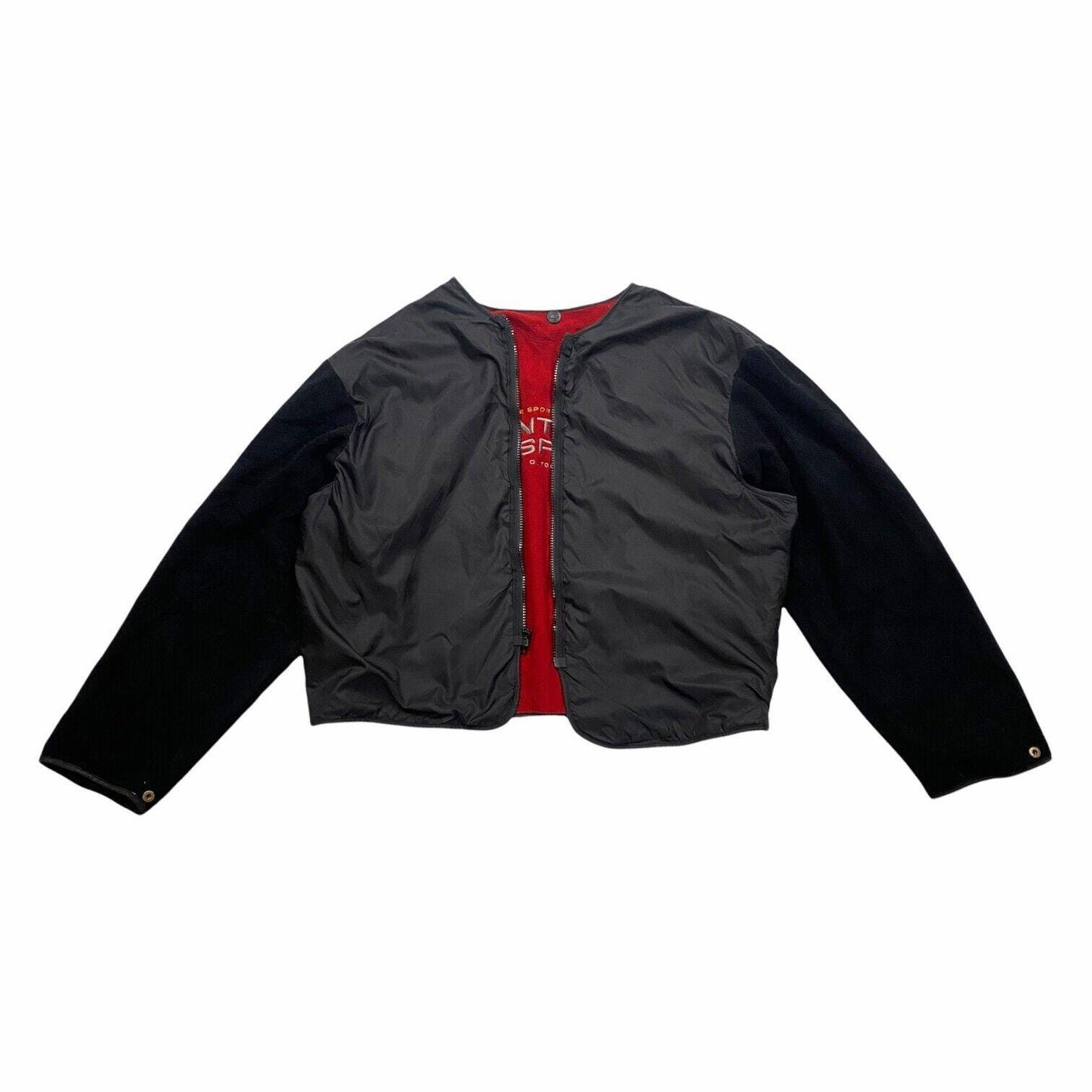 Gant Fleece Jacket Lining Vintage Mens High End Designer Black Red Medium Graphic Tee – Bold Style · Great Gift For Fans