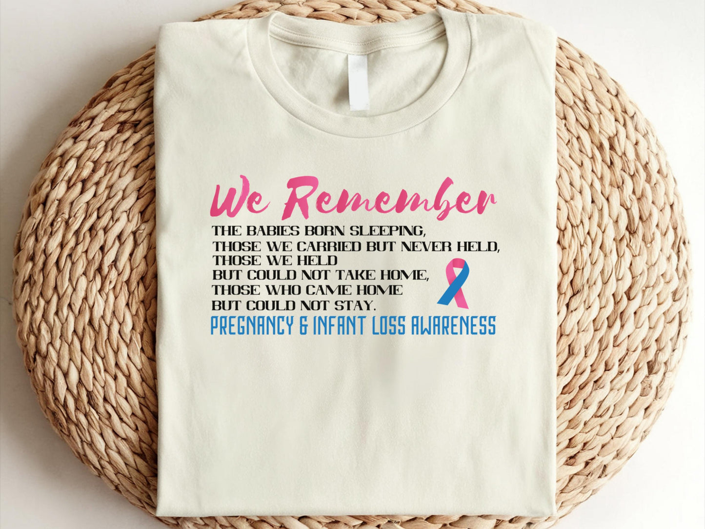 Pregnancy and Infant Loss Awareness Shirt Baby Loss Support Shirt Miscarriage Shirt Mom Angel Baby Shirt Loss Angel Mom Shirt Graphic Tee – Fan Favorite · Great Gift For Fans