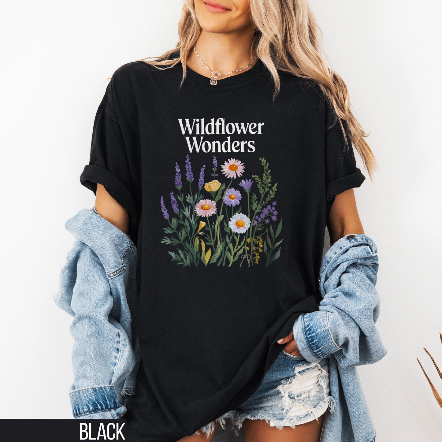 Garden Lover Shirts Wildflower Shirt Grandmas Garden Gardening Gifts Flower Shirt Gift for Mom Gardening Shirt Plant Mom Gift Graphic Tee – Bold Style · High-Quality Print