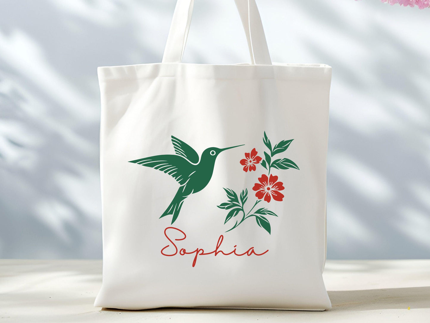 Hummingbird Tote Bag Bird Lover Gift Bag Bird Bag Humming Bird Lover Gift For Mum or Sister Gift Hummingbird Gift Grandma GiftBird Bag Tote Bag – Soft Feel · Perfect For Daily Wear