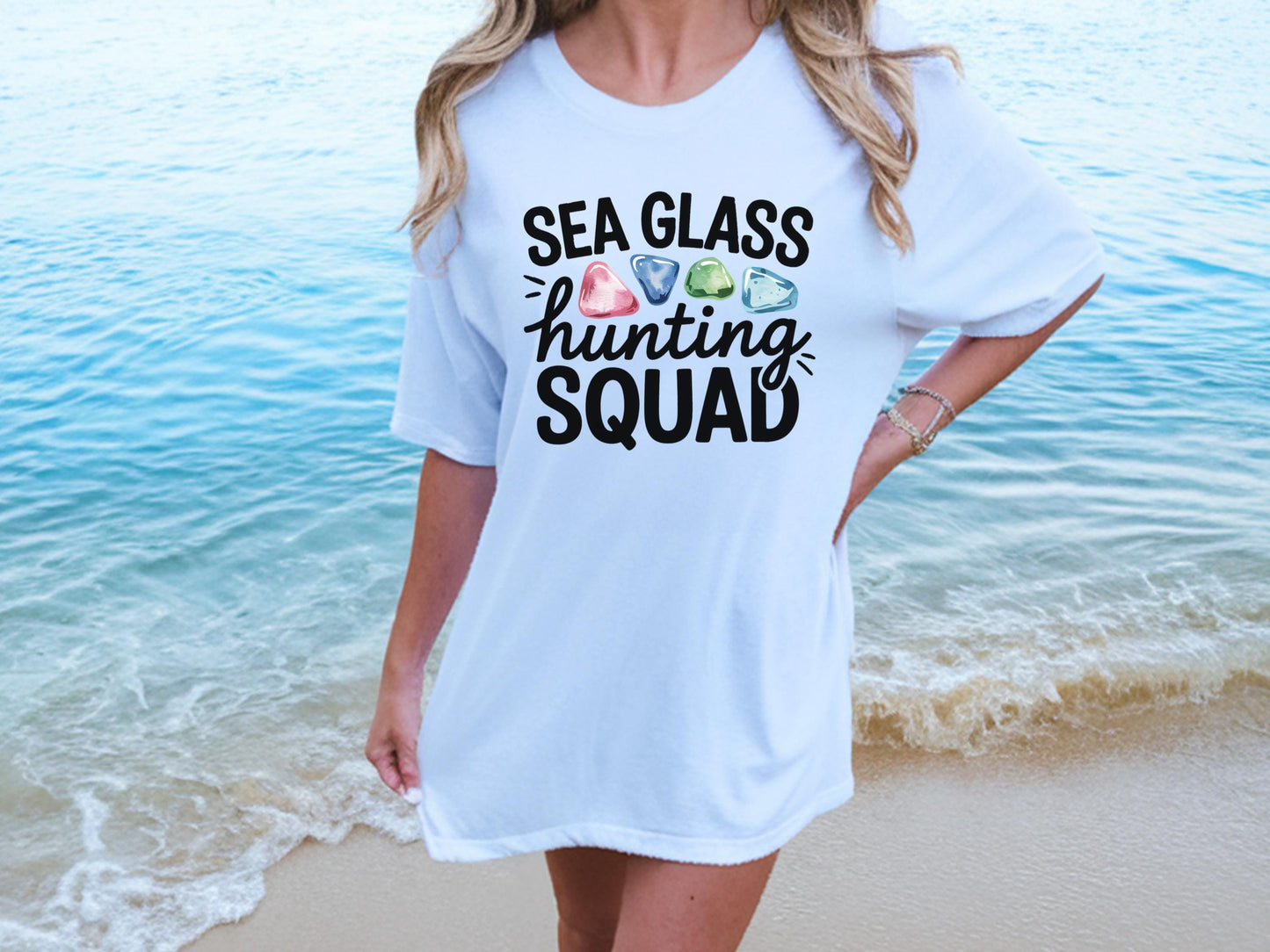 Sea Glass T Shirt Sea Glass Hunter Shirt Beach Glass Shirt Beachcombing Shirt Sea Glass Hunter Gift Sea Glass Shirt Beached Girl Shirt Graphic Tee – Premium Graphic · Perfect For Daily Wear