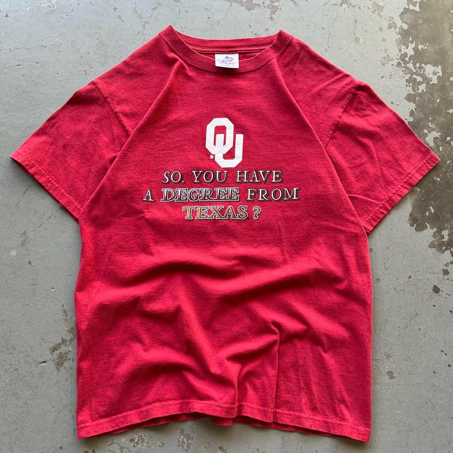 Vintage Y2K Oklahoma Sooners Texas Longhorns Funny Shirt Graphic Tee – Warm & Stylish · Top Pick For Any Outfit