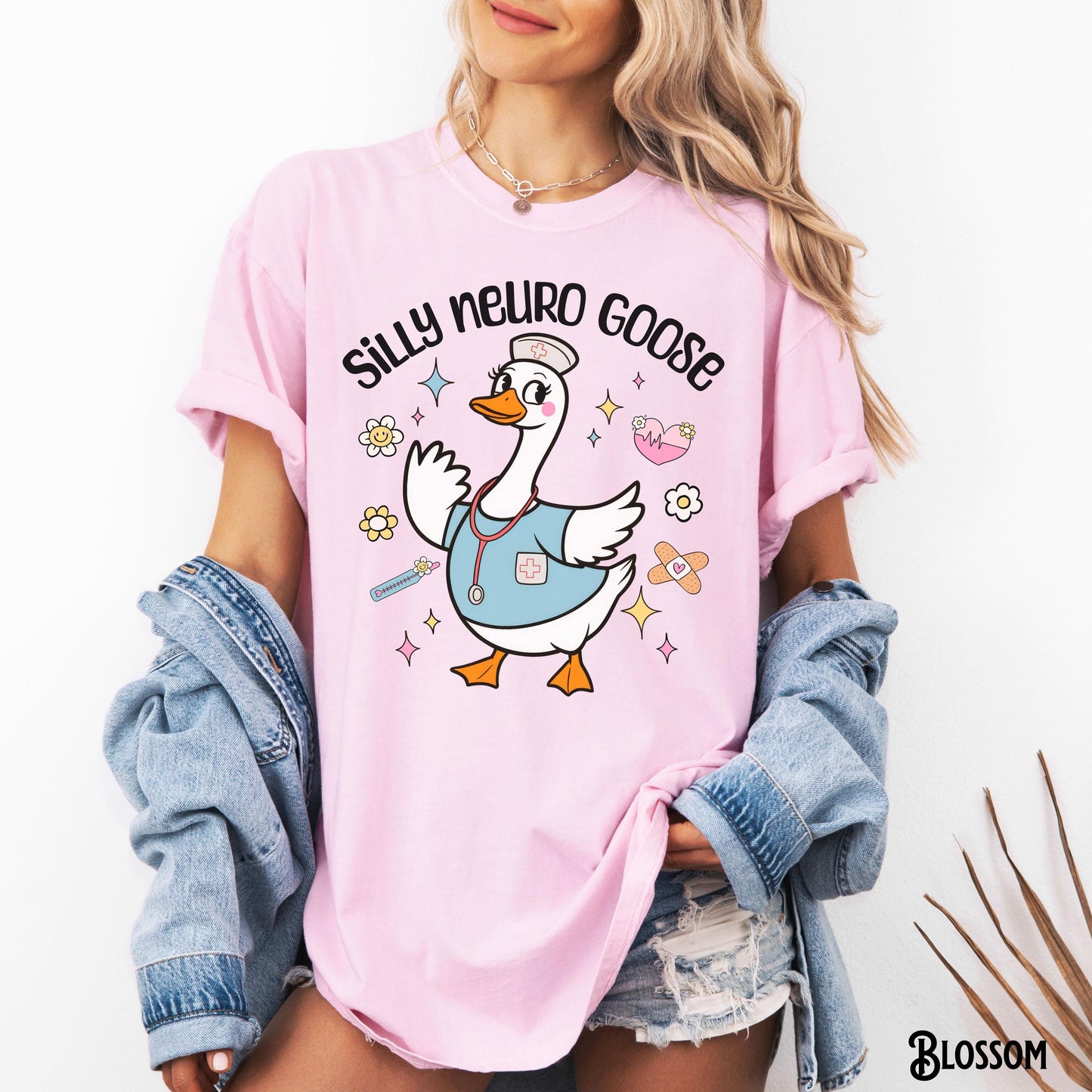 Neuro Nurse Shirt Neurology Tee Neuro Intensive Care Unit Silly Goose Neurological Neuro ICU Crew Doctor RN NP Gift Graphic Tee – Cozy Vibes · Great Gift For Fans