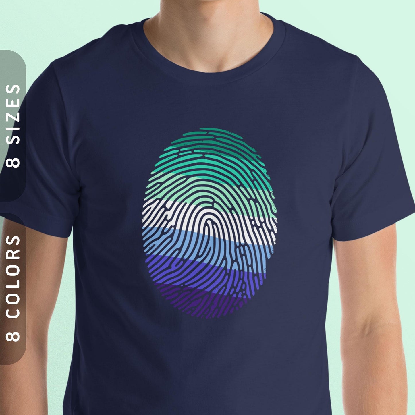 MLMGay Pride Fingerprint Unisex T Shirt Mlm Gay Identity Shirt Outfit for Pride LGBTQ Gay Pride Month Gift Subtle Gay Tee Graphic Tee – Feel-Good Design · Perfect For Daily Wear