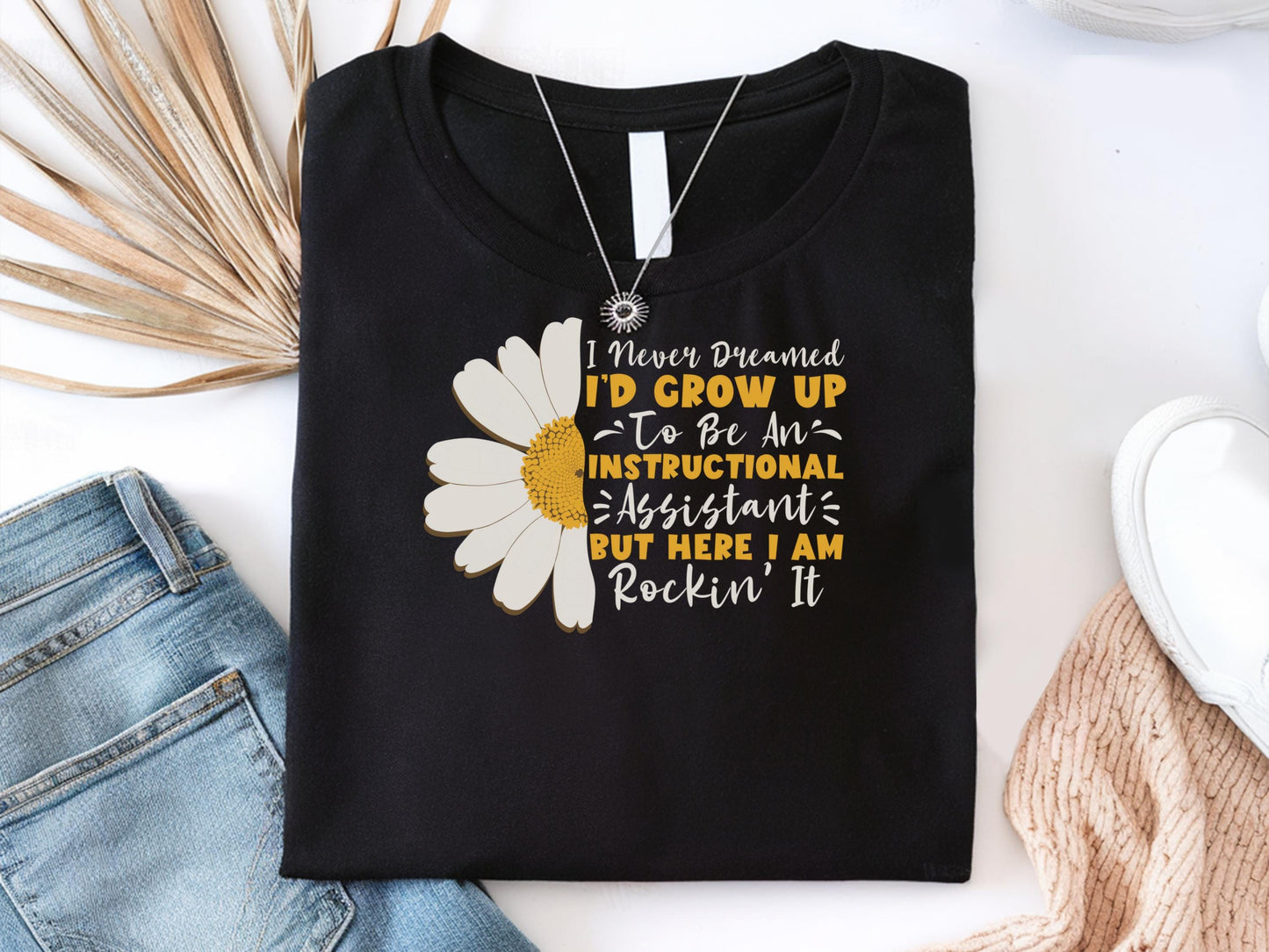 Instructional Assistant Shirt School Paras Team Student Assistant Shirt Student Assistant Gift Instructional Assistant Teacher Shirts Graphic Tee – Warm & Stylish · High-Quality Print