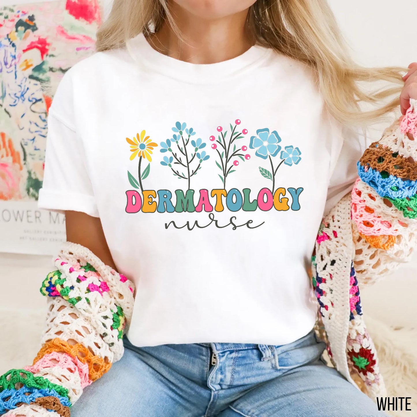 Dermatology Nurse Shirt Coquette Nurse Tshirt Derma Nursing Floral Shirts Nurse Appreciation Gift Pink Leopard Print Nurses T Shirt Graphic Tee – Fan Favorite · Must-Have Style