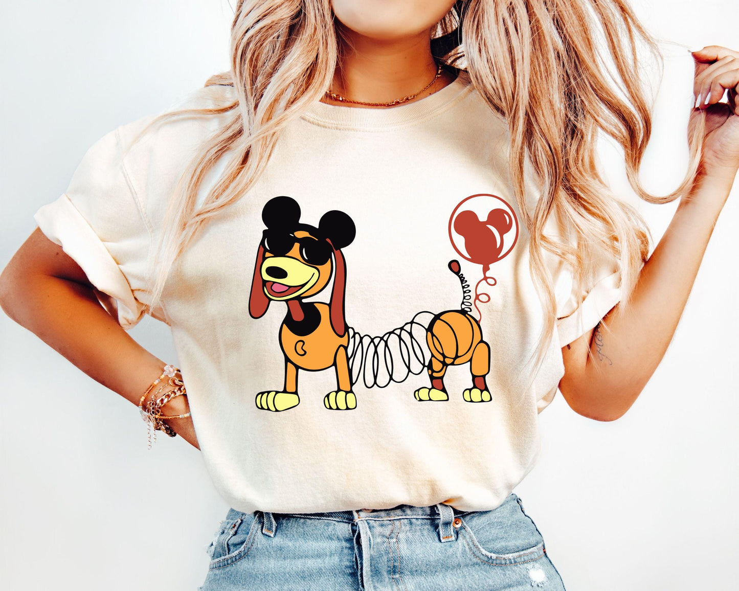 Slinky Dog Shirt Toy Story Shirt Disney Characters Shirt Mickey Ears Slinky Dog Shirt Slinky Dog Lover Gift Dog Lover Family Shirt Graphic Tee – Easygoing Wear · Trending Graphic Apparel